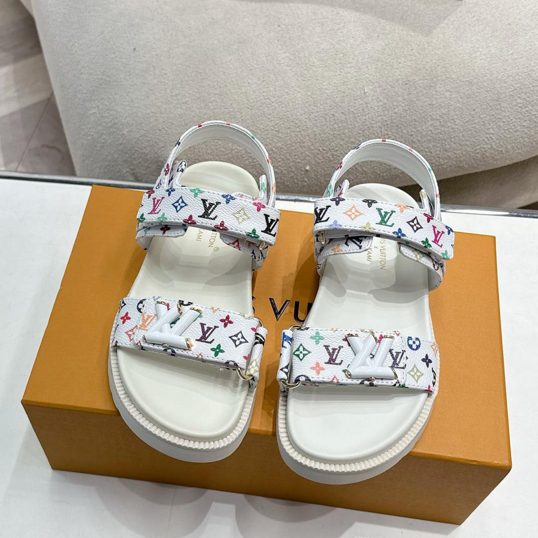 Louis Vuitton LV x TM LV Sunset Flat Comfort Sandal   1AGXEX - DopestKickz