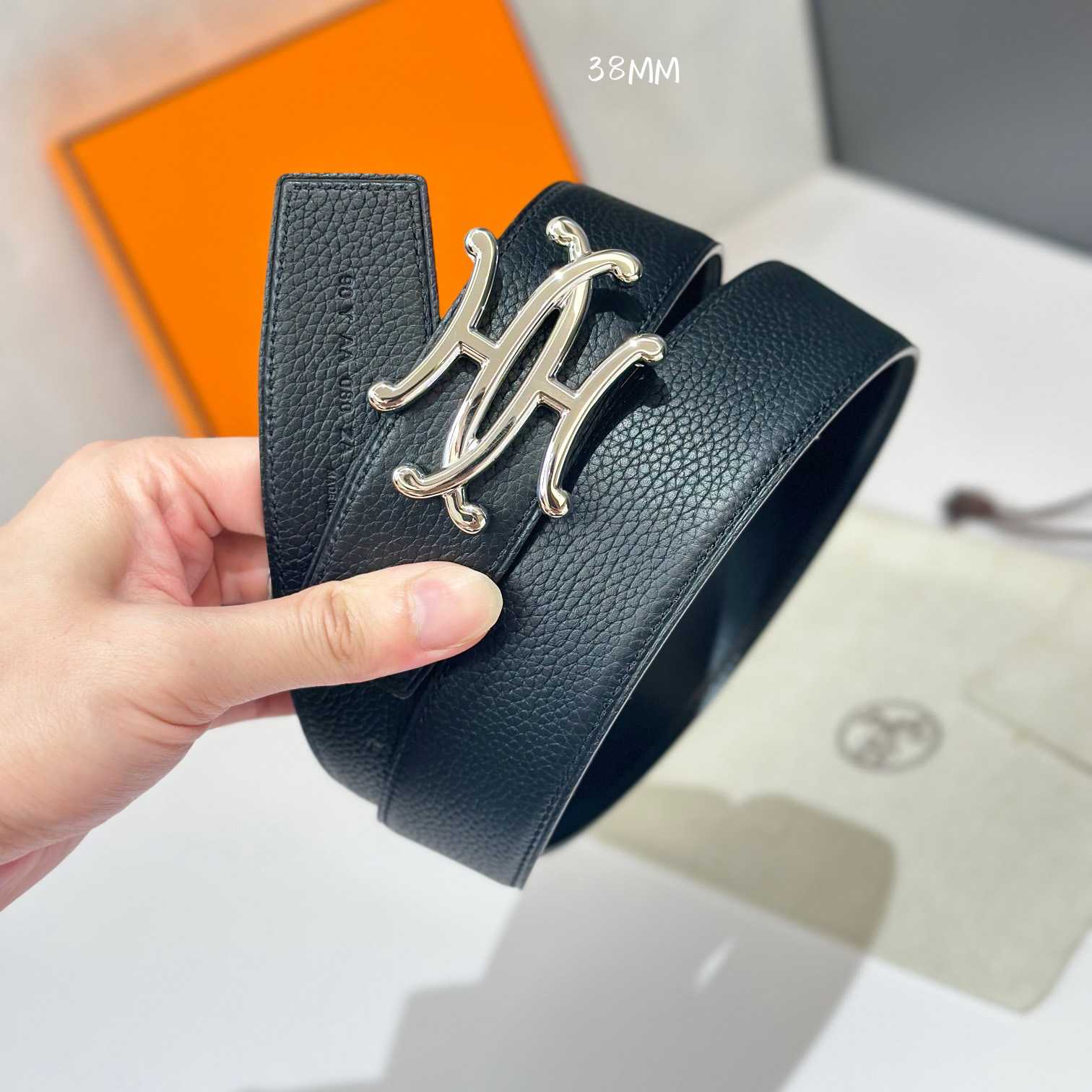 Hermes Neo Lift Belt Buckle & Reversible Leather Strap 38 mm - DopestKickz