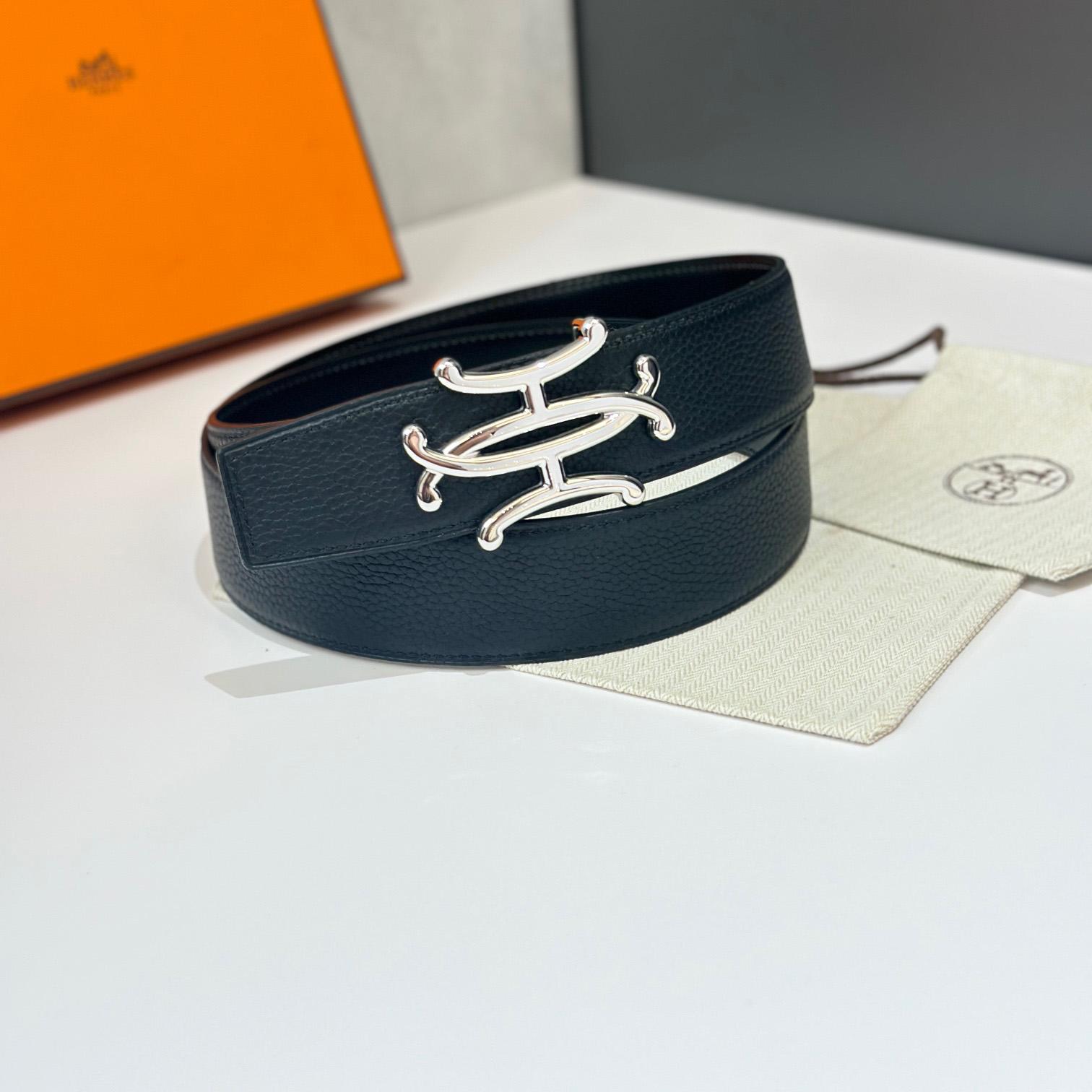Hermes Neo Lift Belt Buckle & Reversible Leather Strap 38 mm - DopestKickz