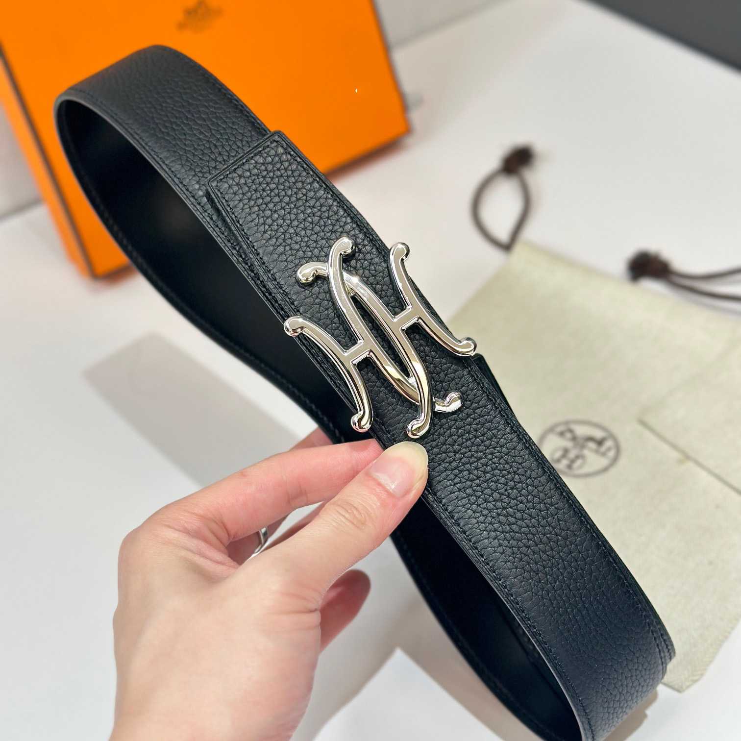 Hermes Neo Lift Belt Buckle & Reversible Leather Strap 38 mm - DopestKickz