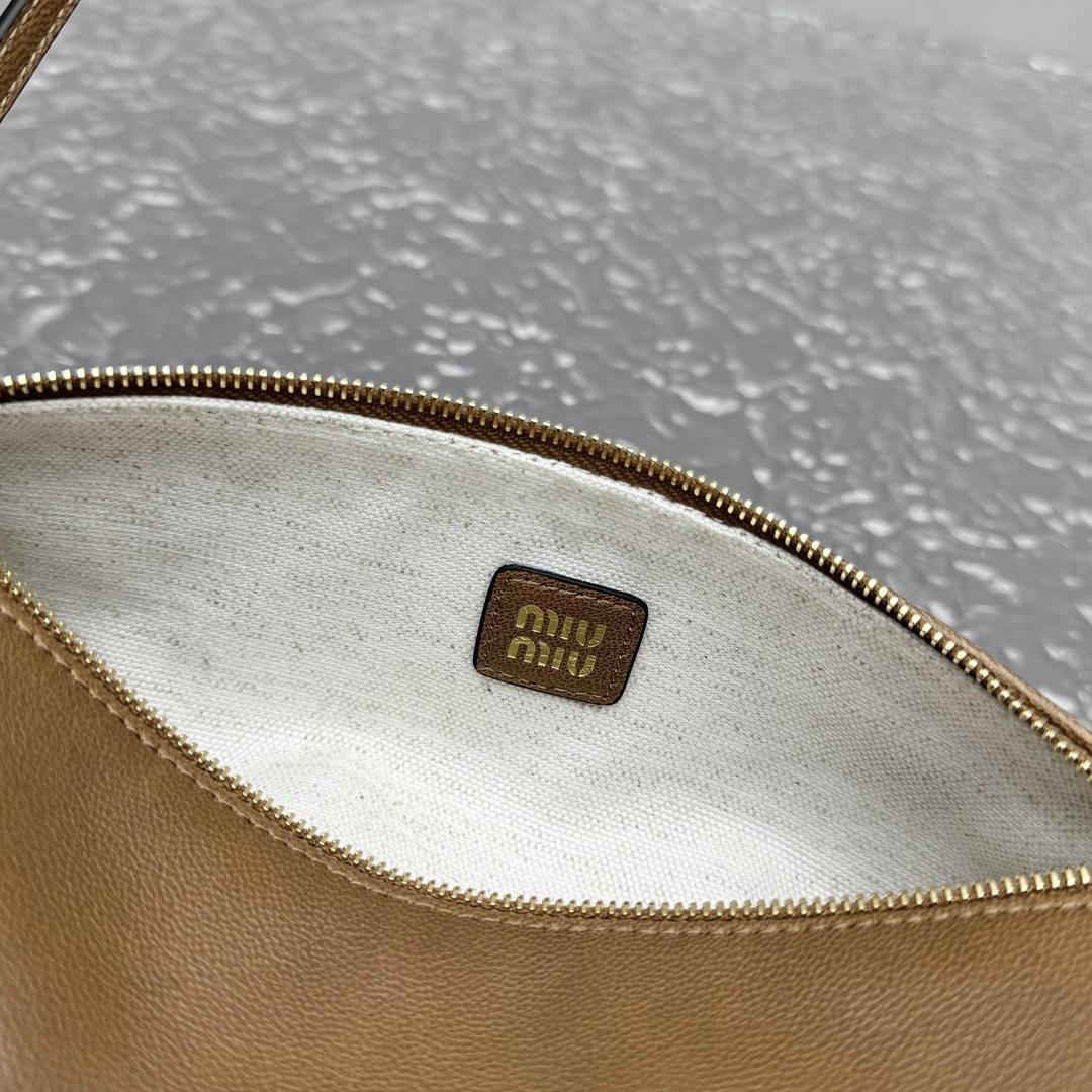Miu Miu Nappa Leather Pouch - DopestKickz
