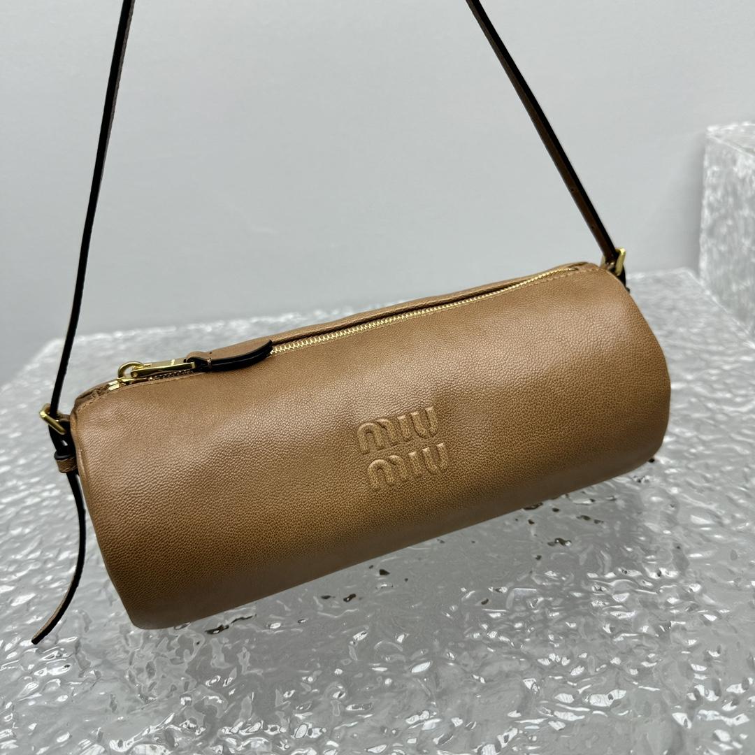 Miu Miu Nappa Leather Pouch - DopestKickz