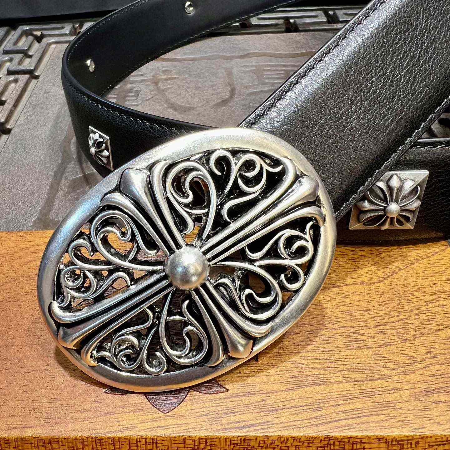 Chrome Hearts Vintage Belt  38mm - DopestKickz