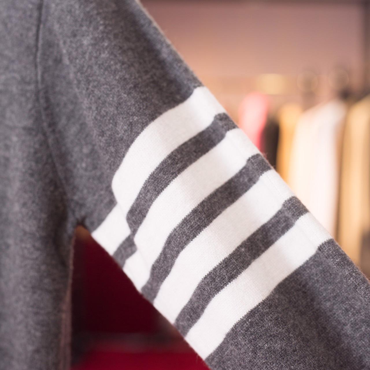Thom Browne 4-Bar Sweater - DopestKickz