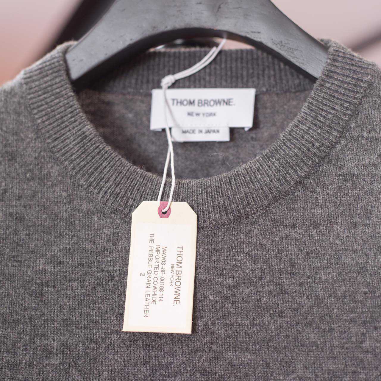 Thom Browne 4-Bar Sweater - DopestKickz