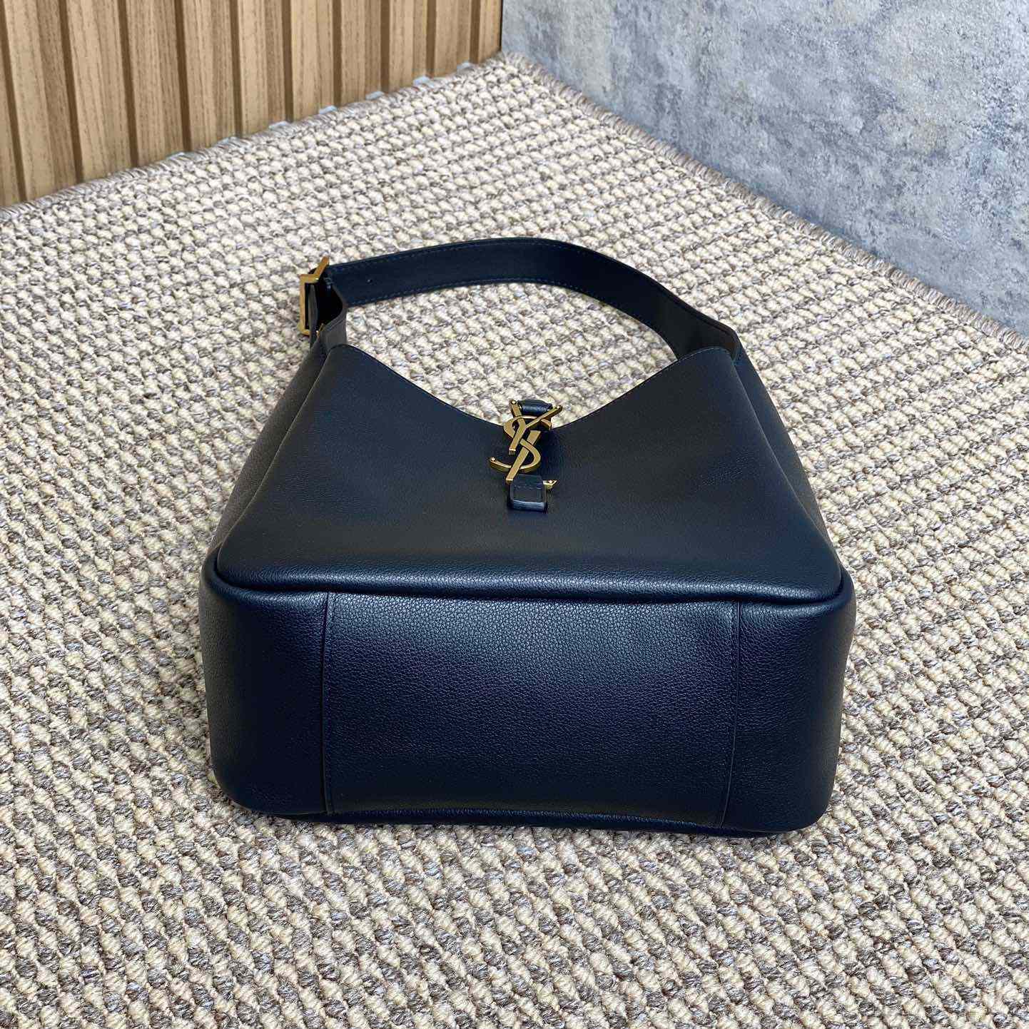 Saint Laurent LE 5 À 7 Supple Small In Grained Leather - DopestKickz