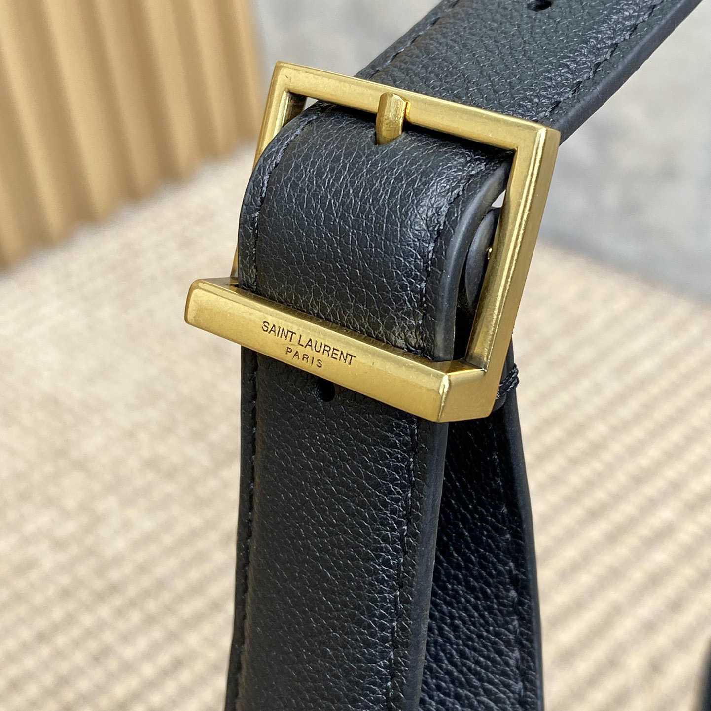 Saint Laurent LE 5 À 7 Supple Small In Grained Leather - DopestKickz