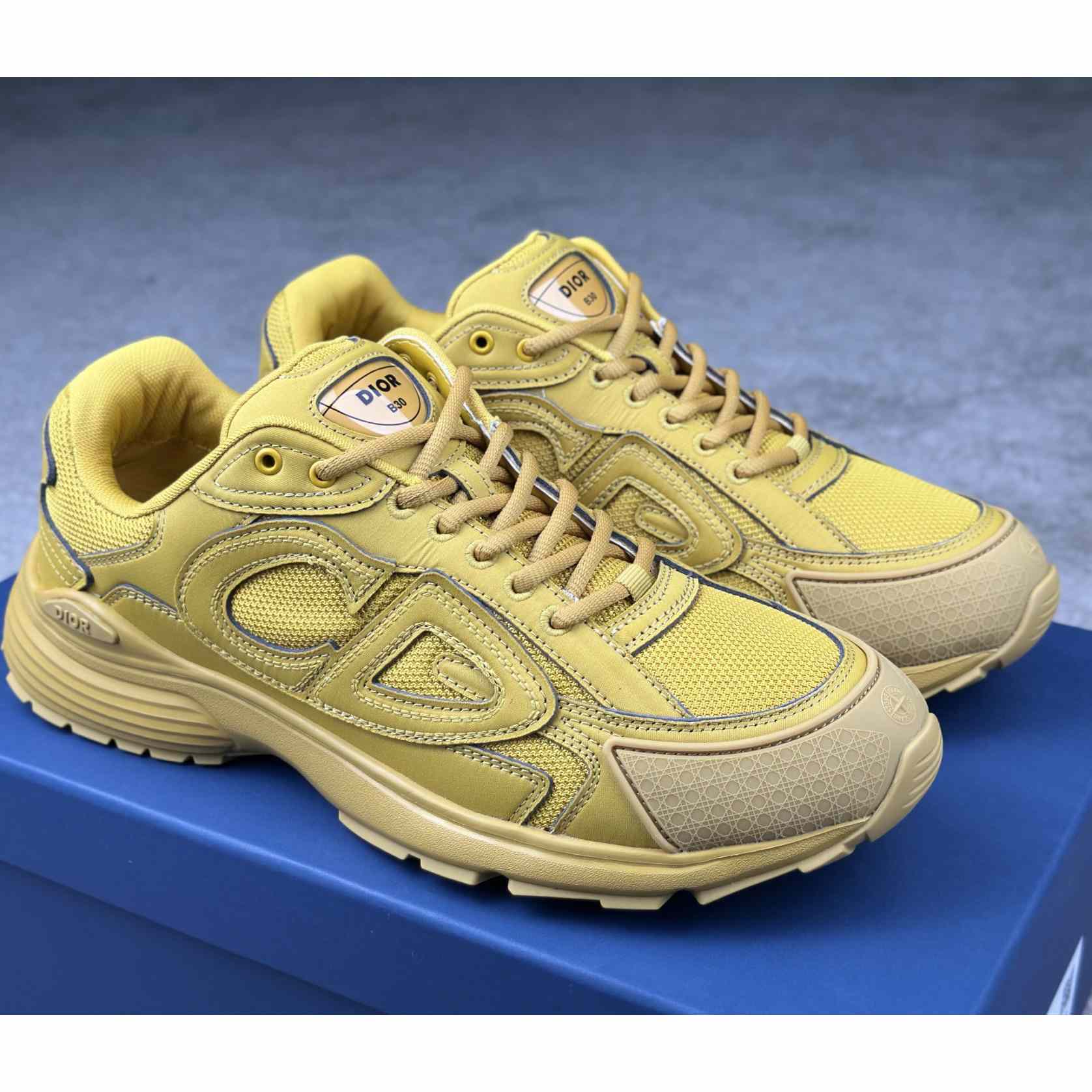 Stone Island x Dior B30 Sneaker  - DopestKickz