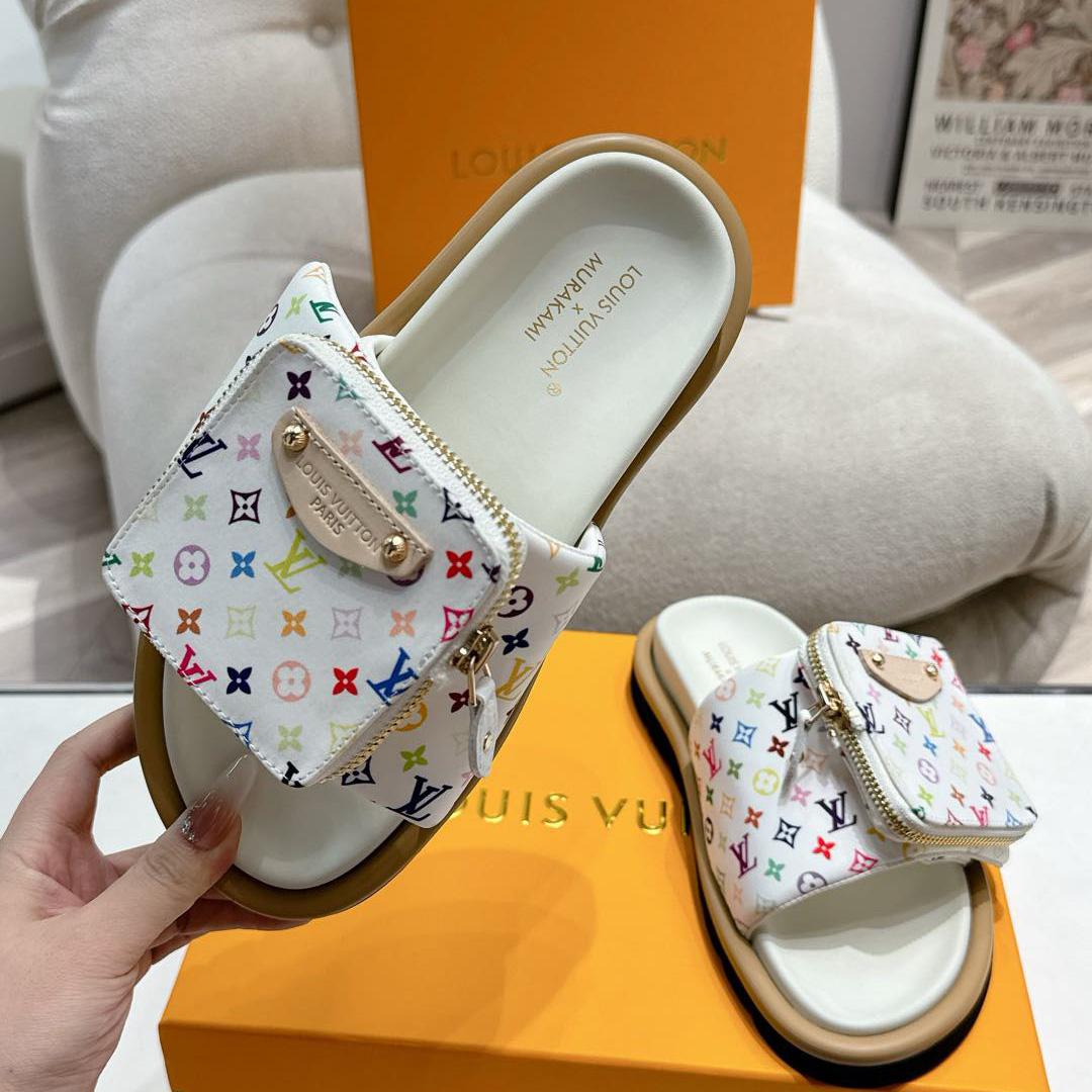 Louis Vuitton LV x TM Pool Pillow Flat Comfort Mule   1AGVQY - DopestKickz