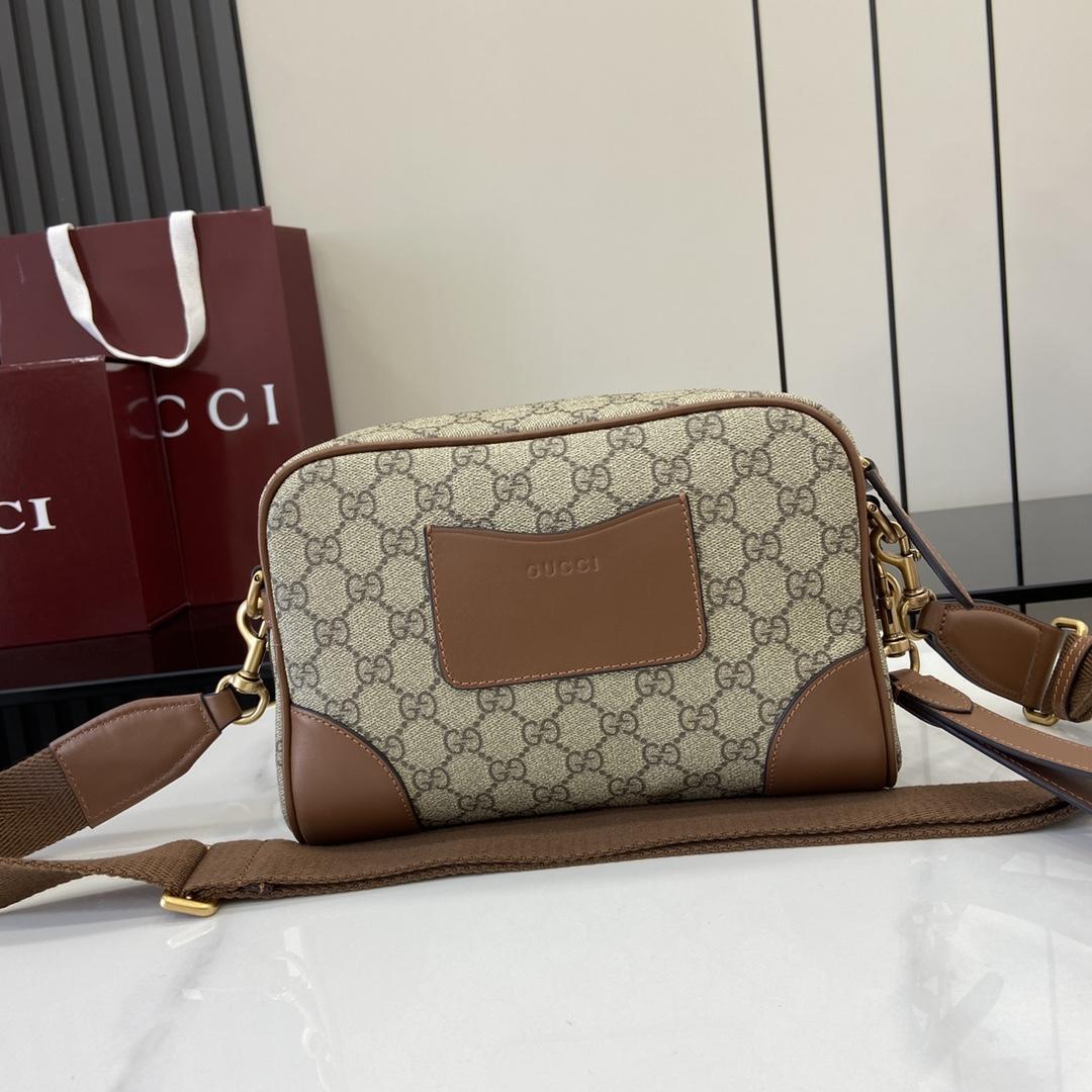 Gucci GG Emblem Small Crossbody Bag - DopestKickz