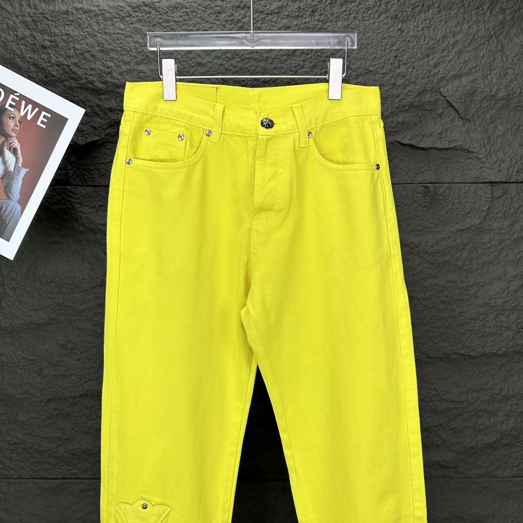 Chrome Hearts Straight Leg Jeans - DopestKickz