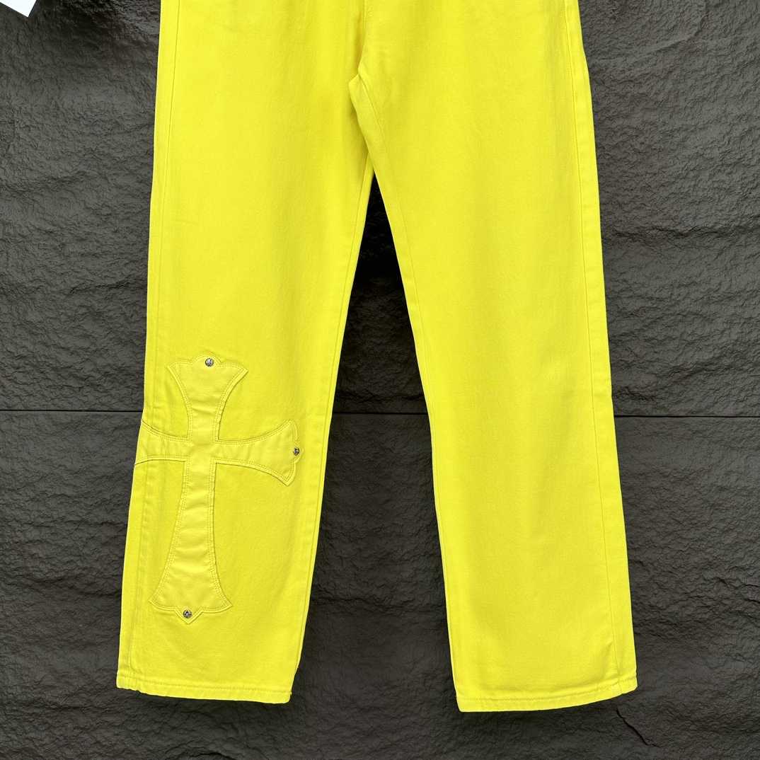 Chrome Hearts Straight Leg Jeans - DopestKickz