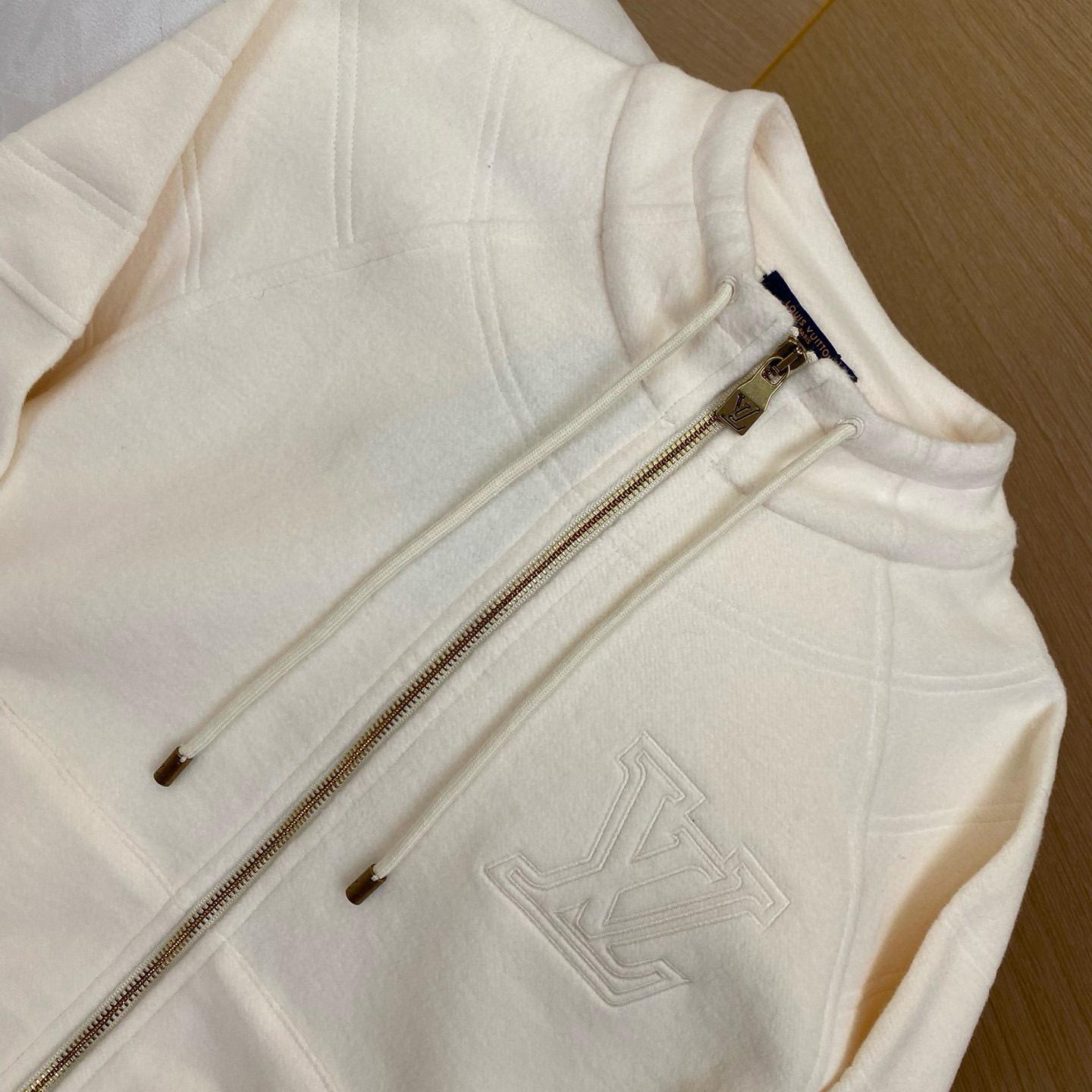 Louis Vuitton Quilted Textured Wool Blouson   1AGJXF - DopestKickz