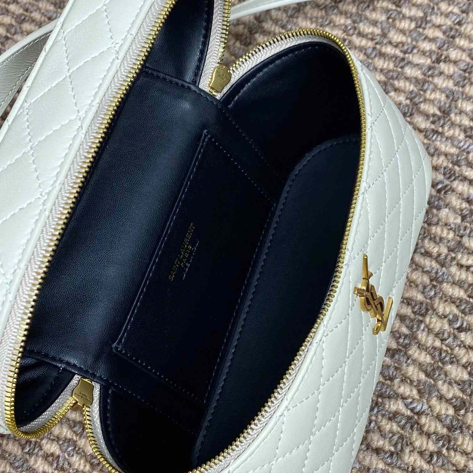 Saint Laurent Gaby Vanity Bag In Lambskin - DopestKickz