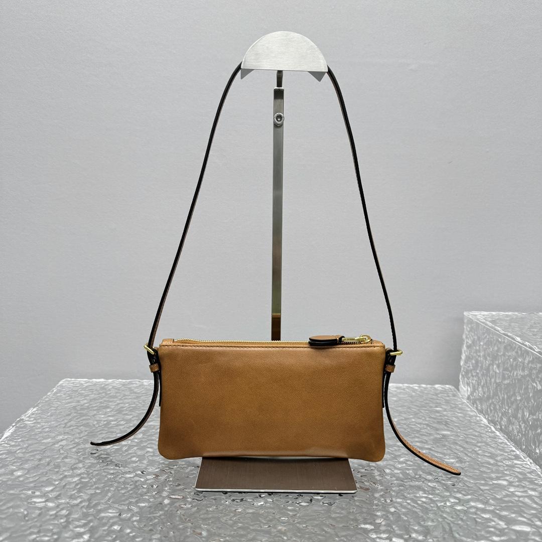 Miu Miu Nappa Leather Mini Pouch - DopestKickz