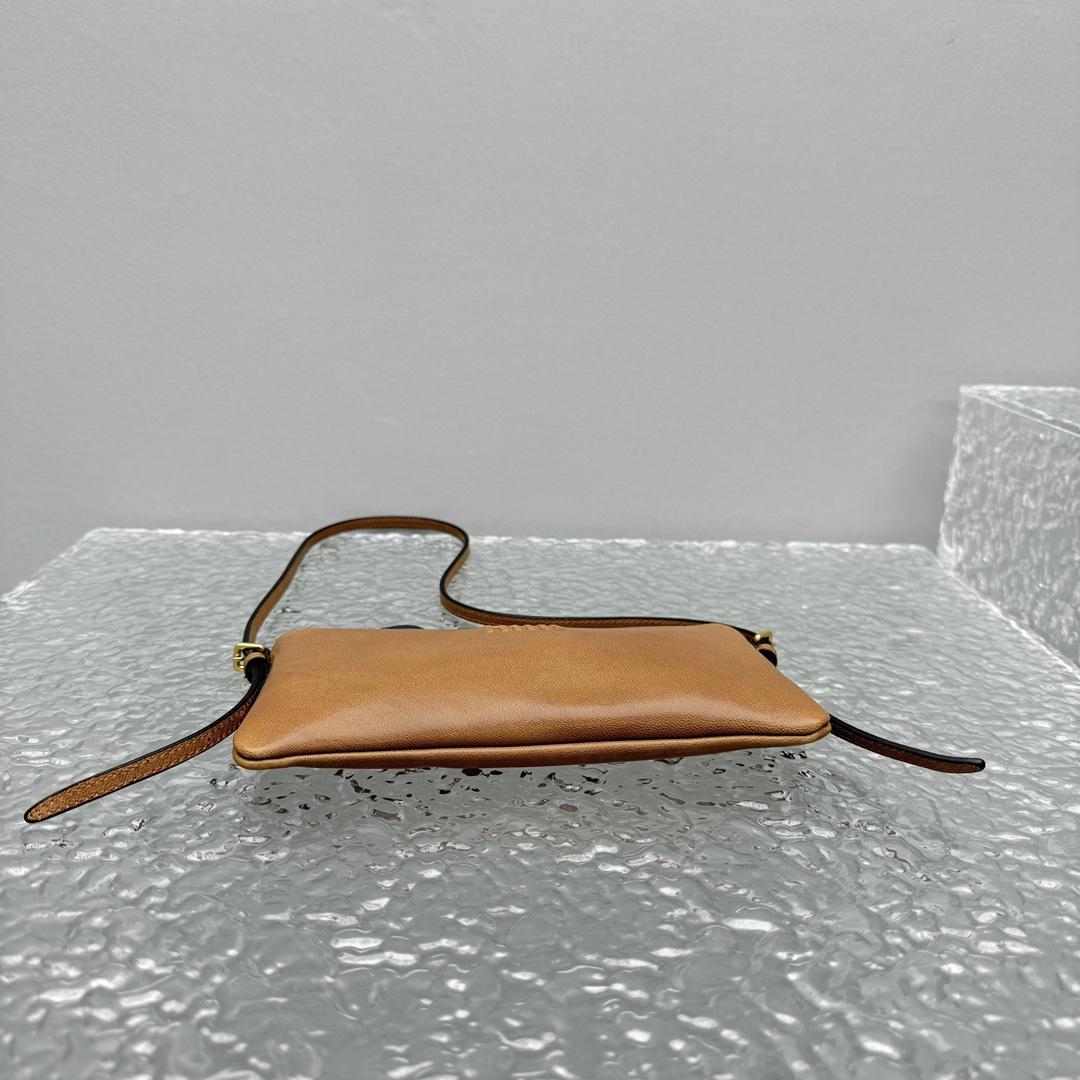 Miu Miu Nappa Leather Mini Pouch - DopestKickz