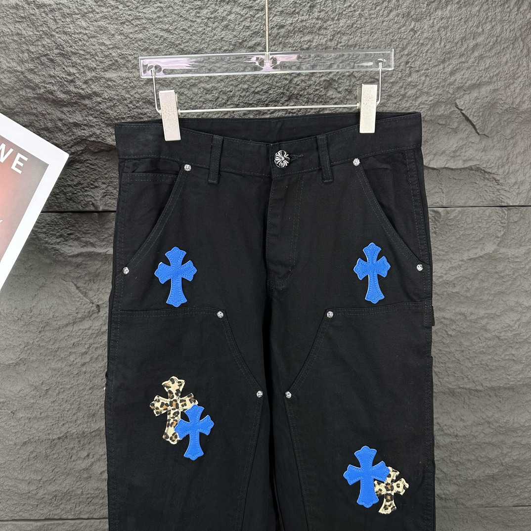Chrome Hearts Straight Leg Jeans - DopestKickz