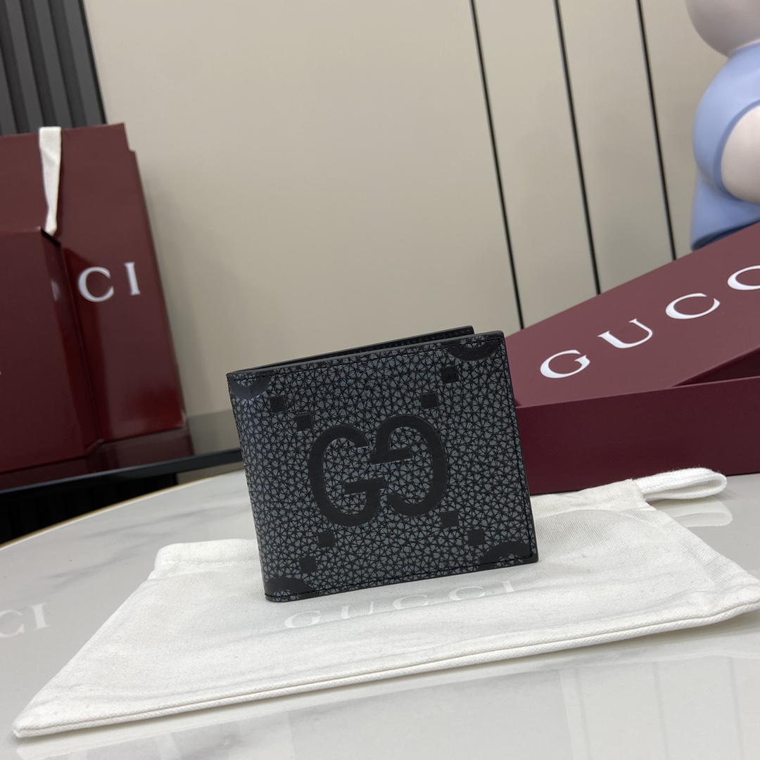 Gucci Maxi GG Bi-fold Wallet - DopestKickz