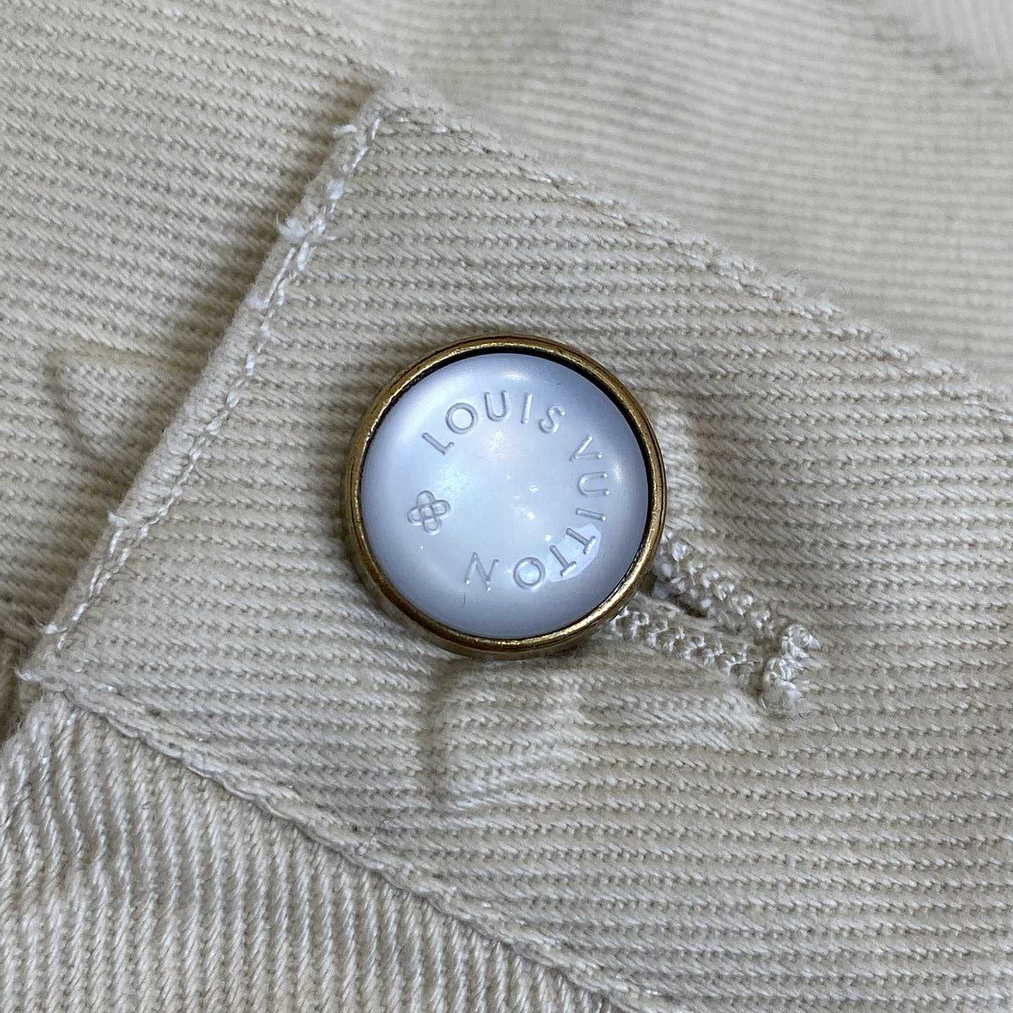 Louis Vuitton Damier Denim Pants - DopestKickz