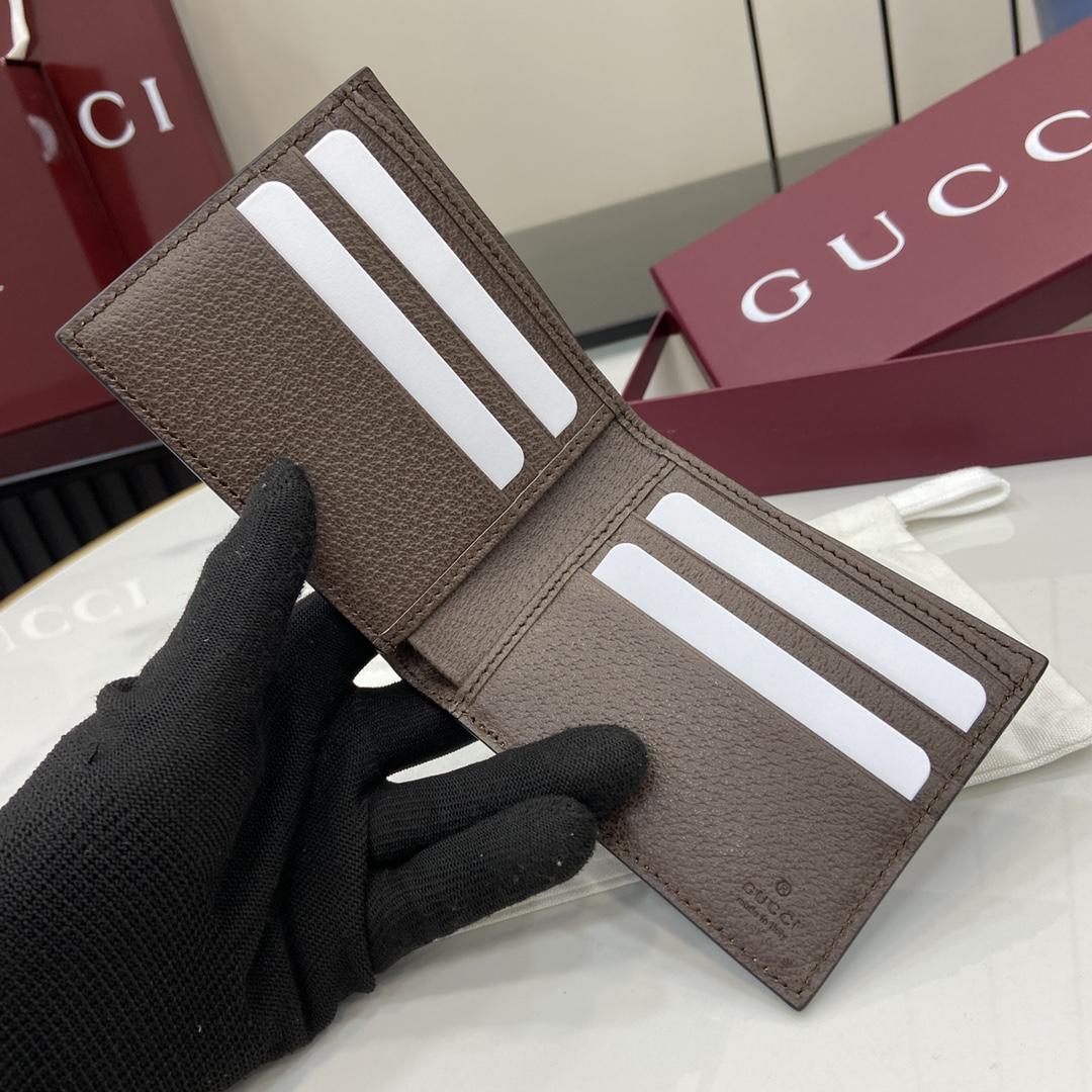 Gucci Bi-fold GG Printed Wallet - DopestKickz