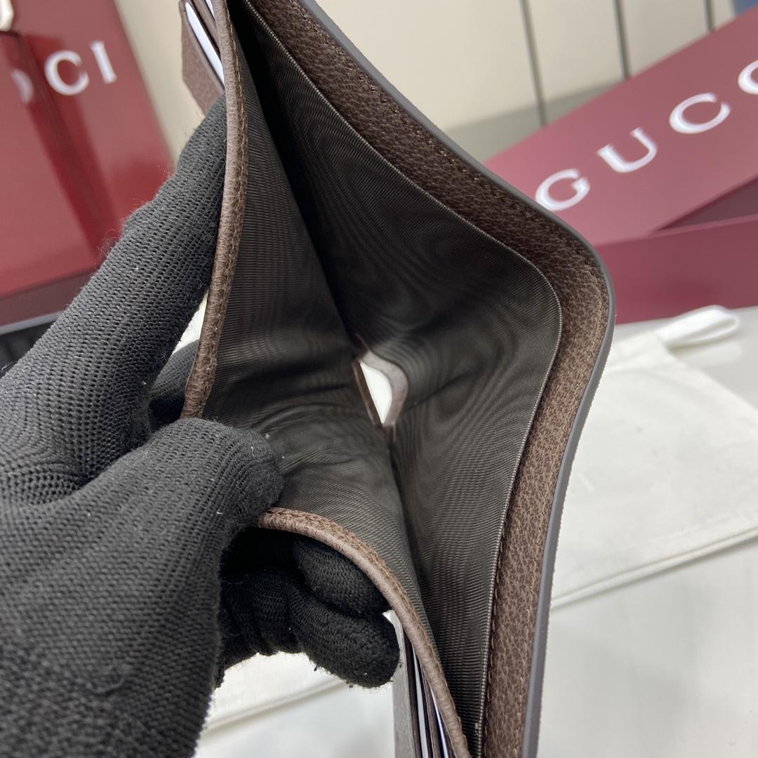 Gucci Bi-fold GG Printed Wallet - DopestKickz