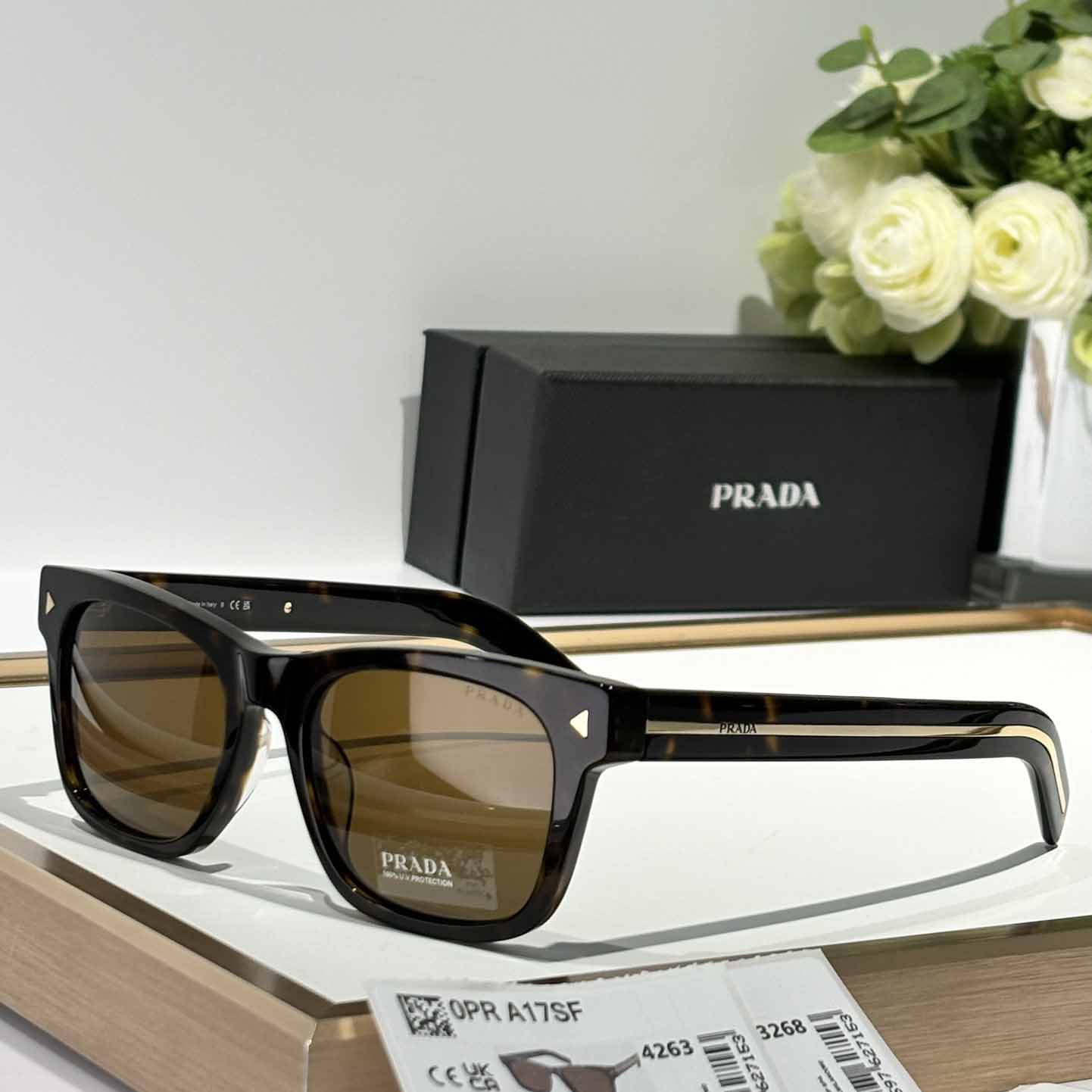 Prada SPRA17SF Sunglasses   - DopestKickz