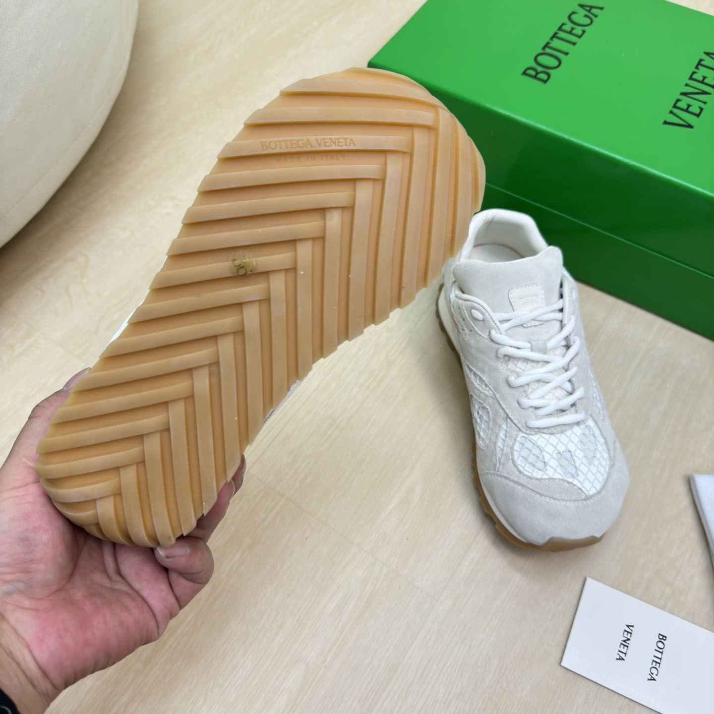 Bottega Veneta Orbit Sneaker - DopestKickz