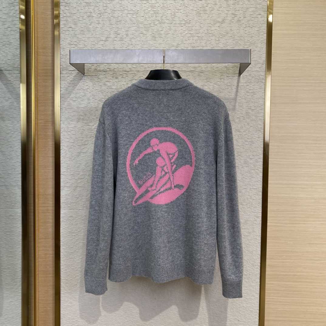 Gucci Wool Cashmere Cardigan With Intarsia  - DopestKickz