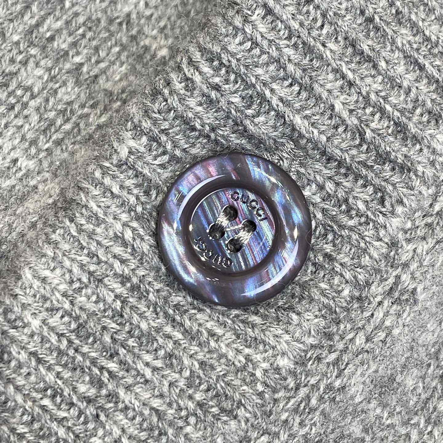 Gucci Wool Cashmere Cardigan With Intarsia  - DopestKickz