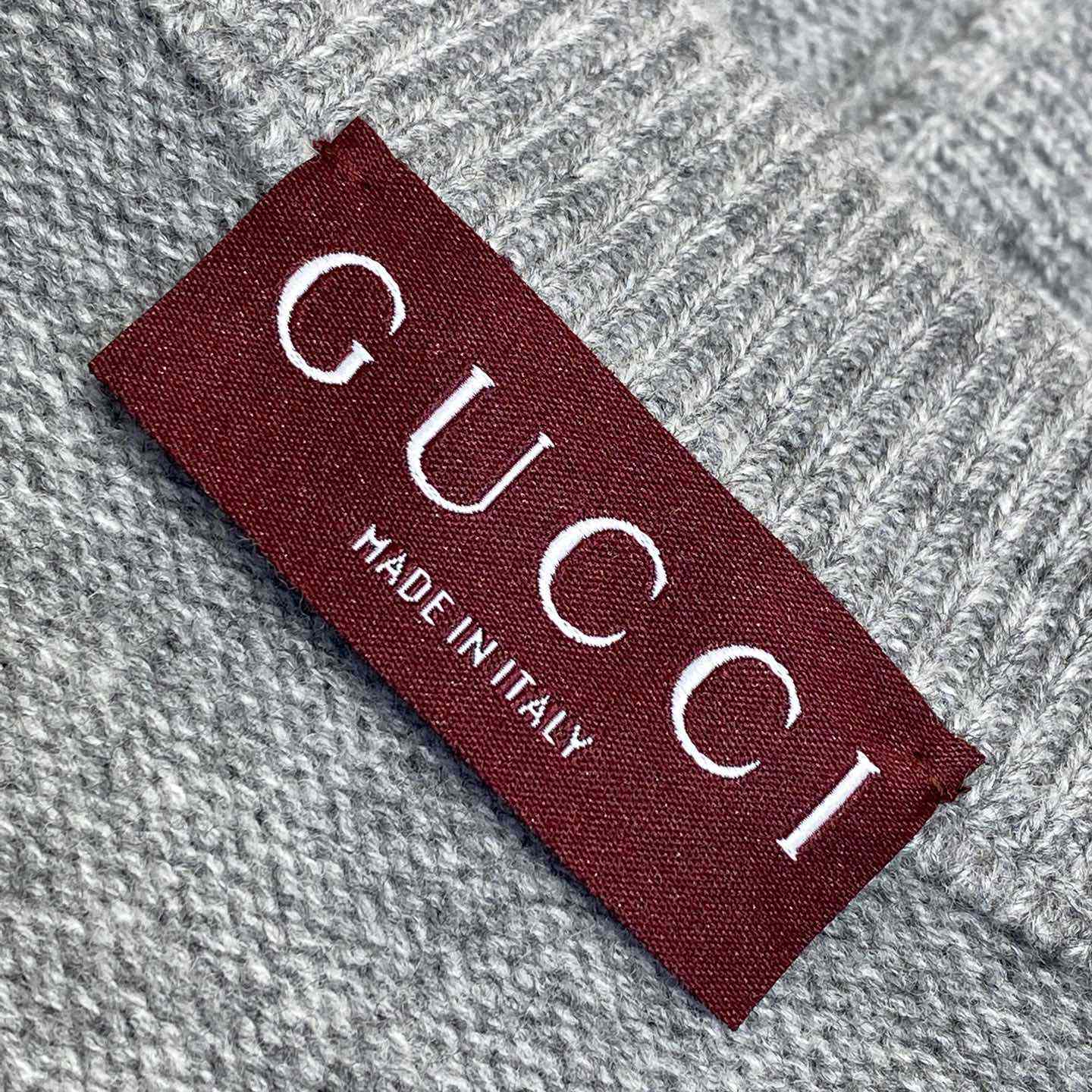 Gucci Wool Cashmere Cardigan With Intarsia  - DopestKickz