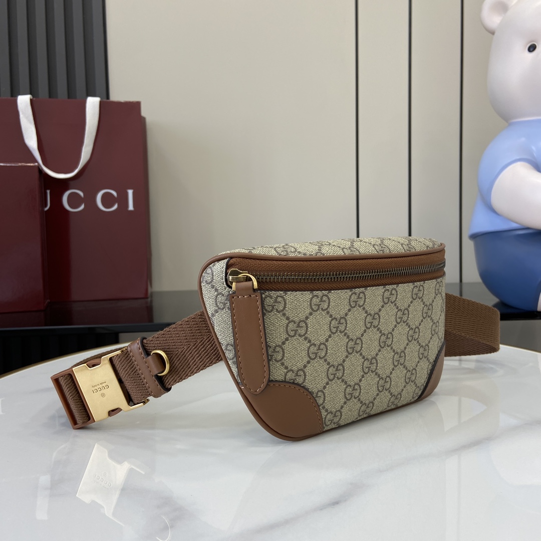 Gucci GG Emblem Small Belt Bag - DopestKickz