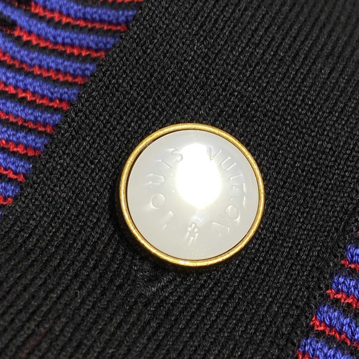 Louis Vuitton Optical Monogram Jacquard Cardigan  1AGTKS - DopestKickz