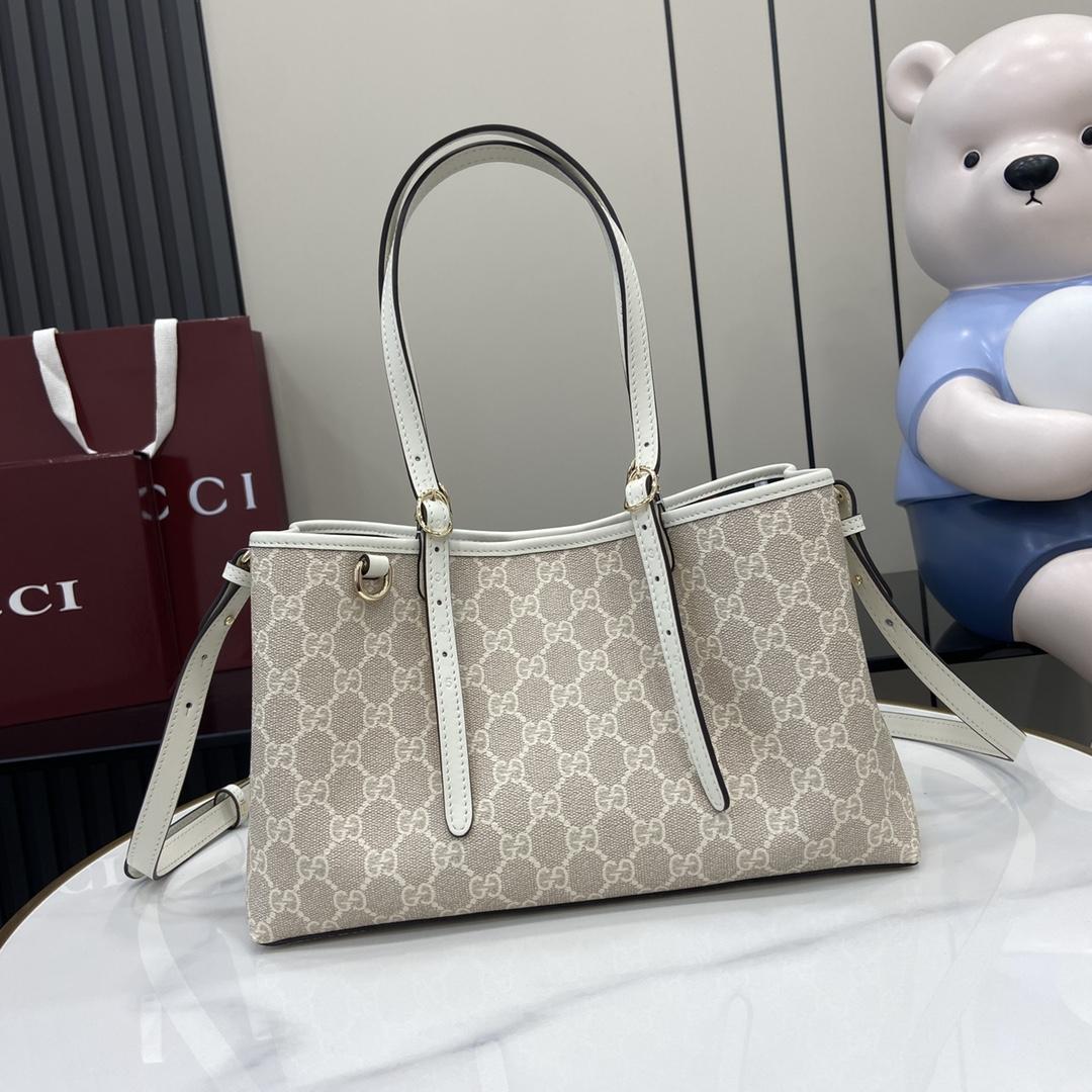 Gucci GG Emblem Small Tote Bag - DopestKickz