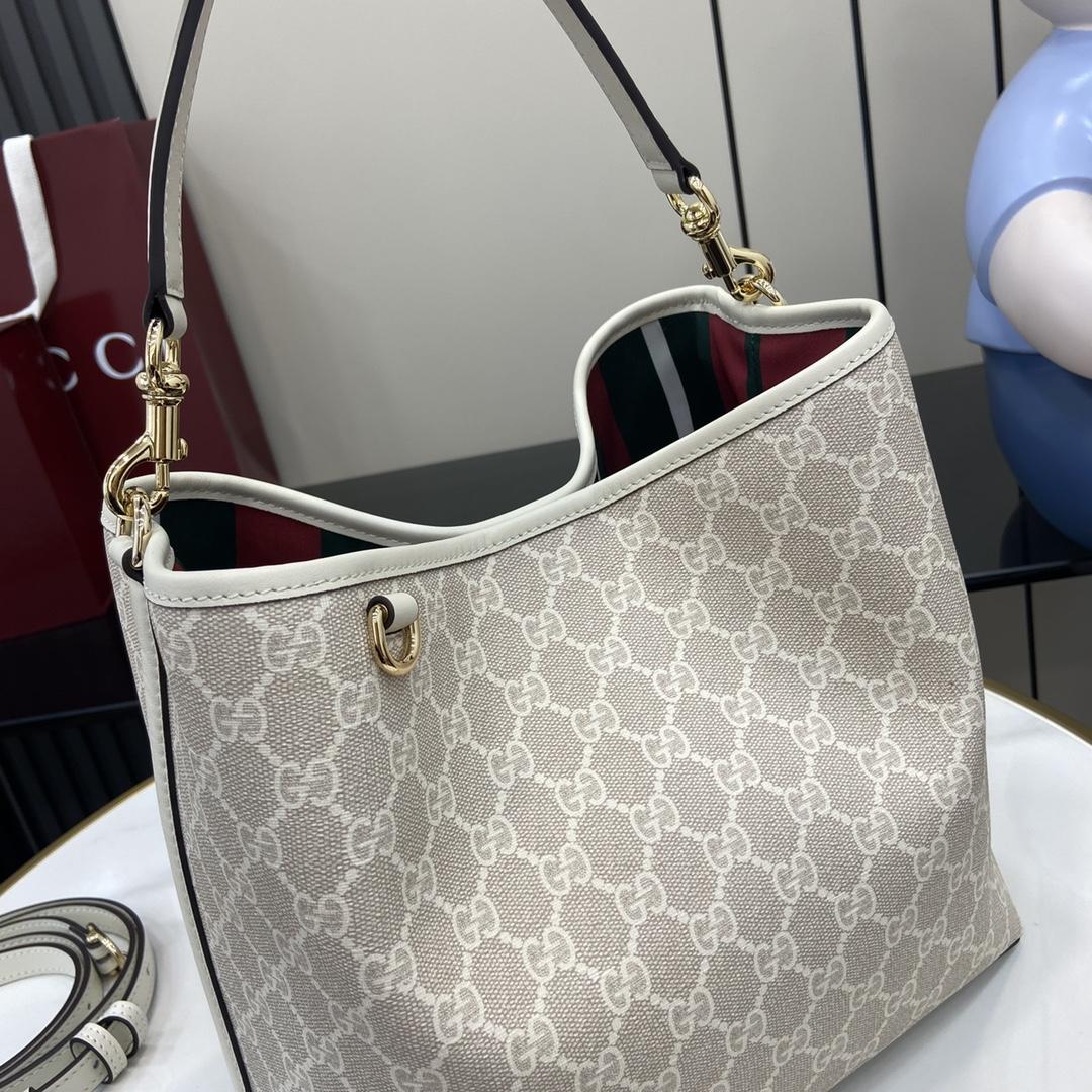 Gucci GG Emblem Small Shoulder Bag - DopestKickz