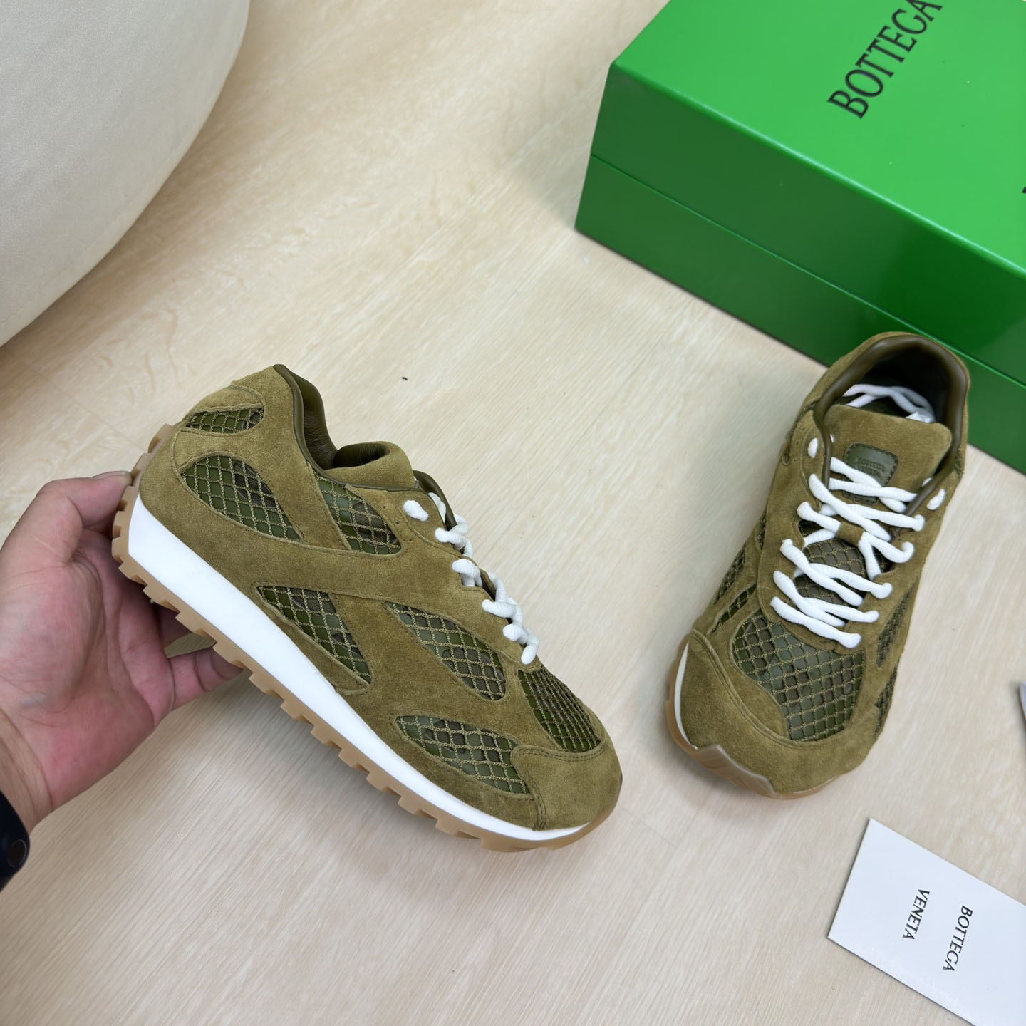 Bottega Veneta Orbit Sneaker - DopestKickz