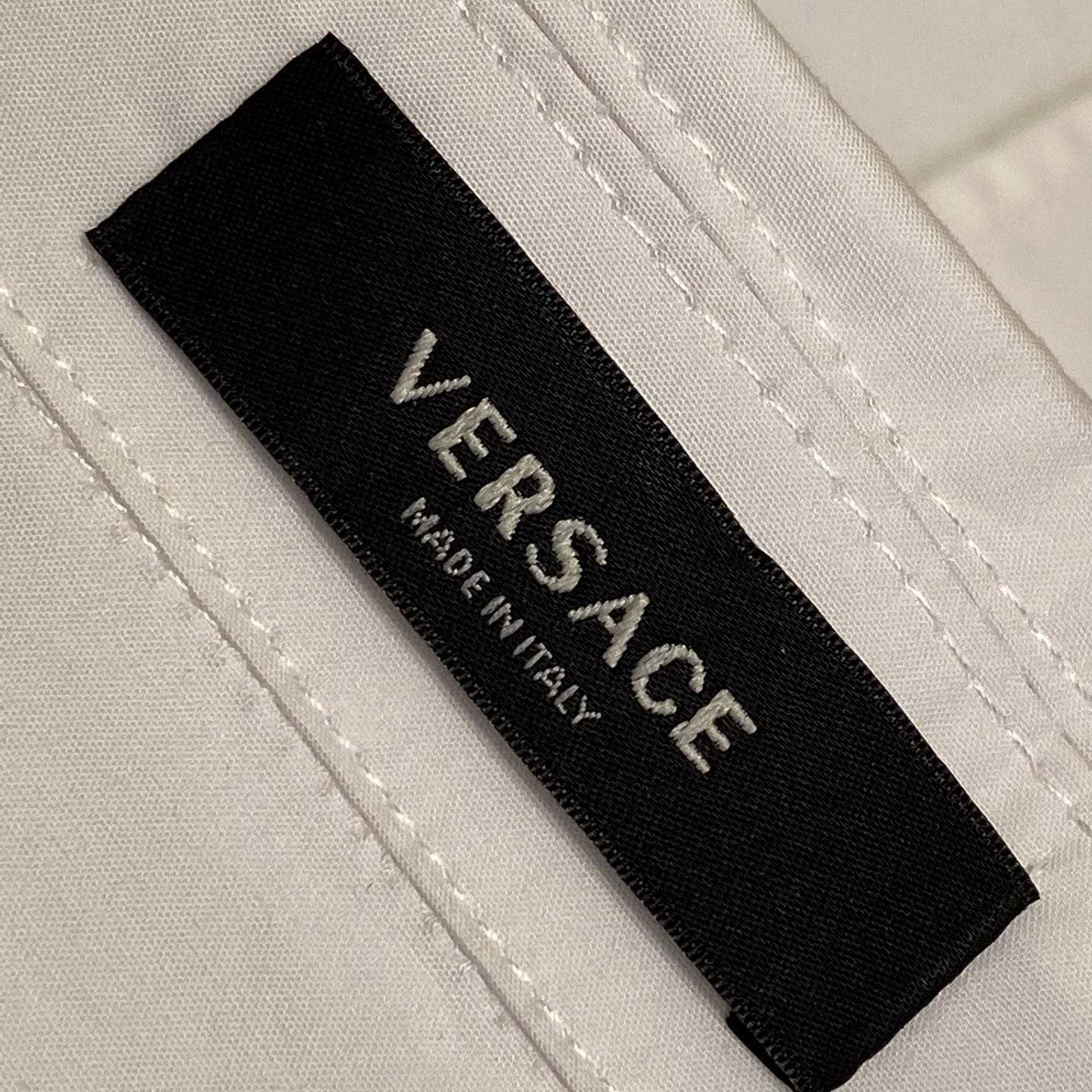 Versace Barocco Sea Cotton Shirt - DopestKickz