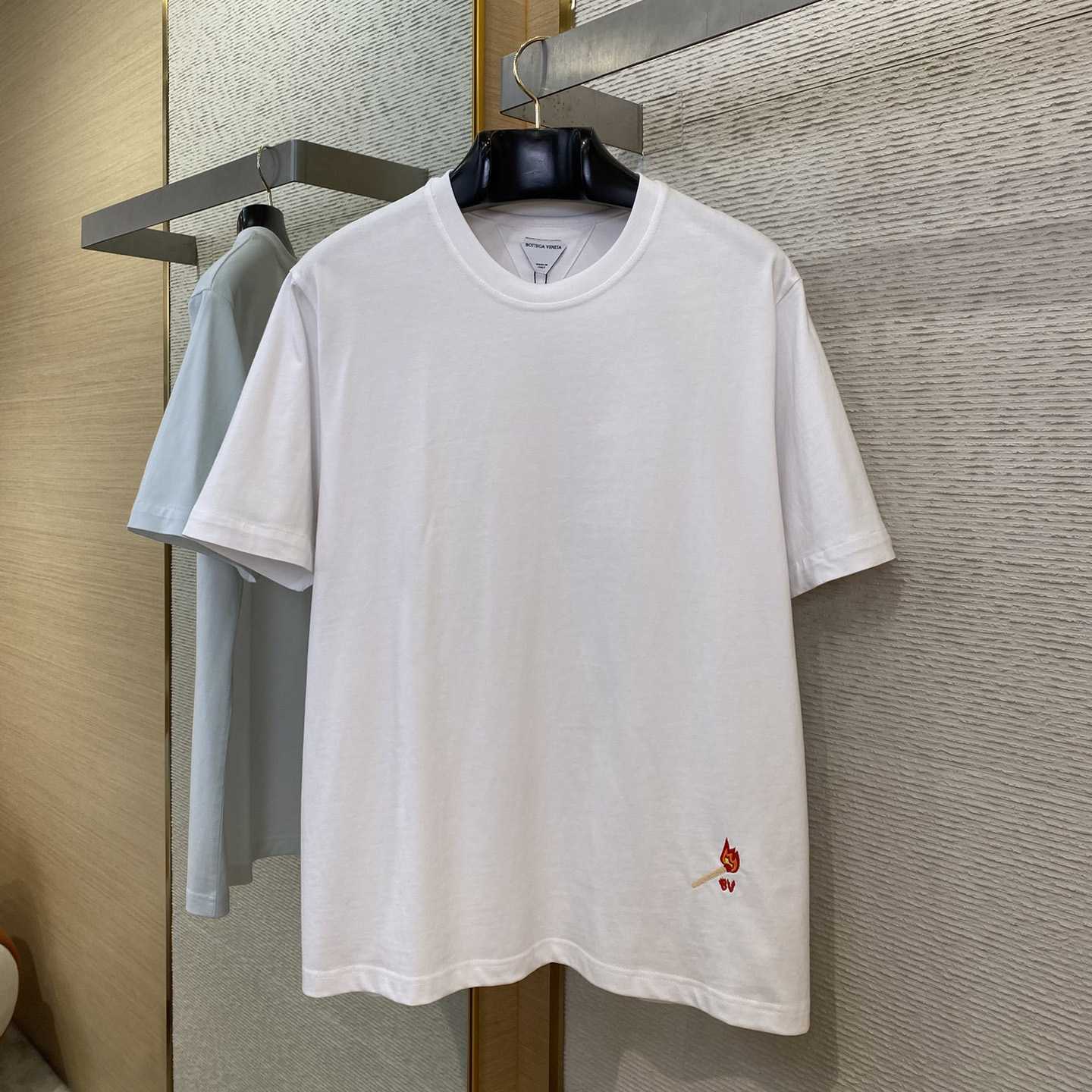 Bottega Veneta Cotton Jersey T-Shirt   - DopestKickz