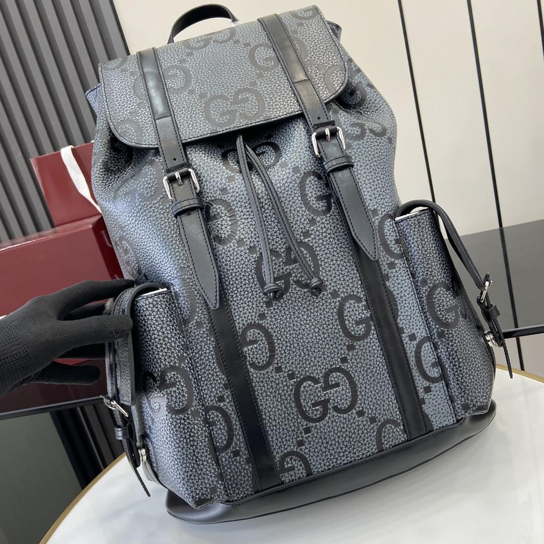 Gucci Large Jumbo GG Backpack - DopestKickz
