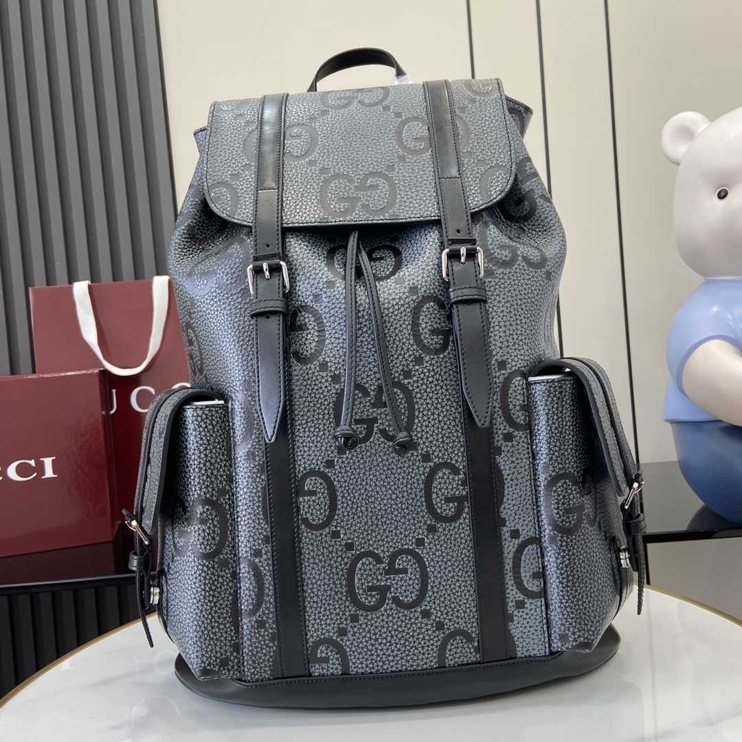 Gucci Large Jumbo GG Backpack - DopestKickz