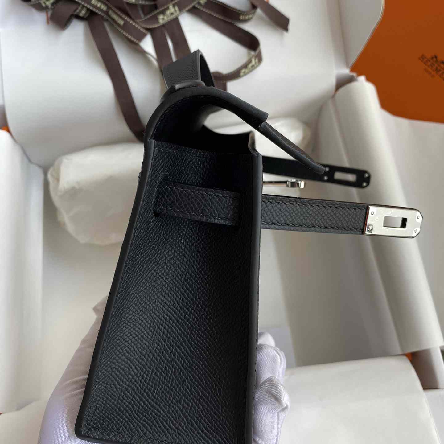 Hermes Kelly 22cm Epsom   - DopestKickz