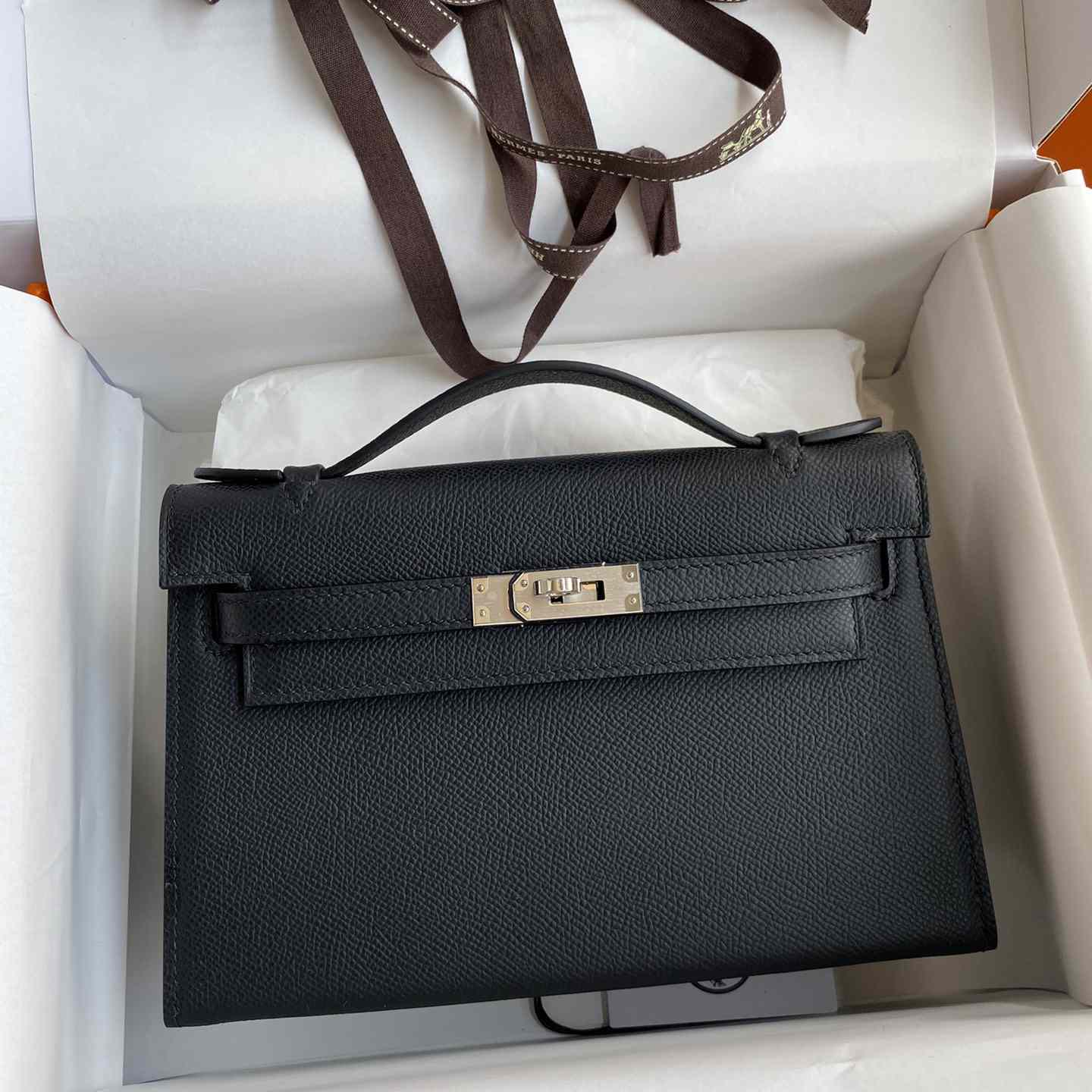 Hermes Kelly 22cm Epsom   - DopestKickz