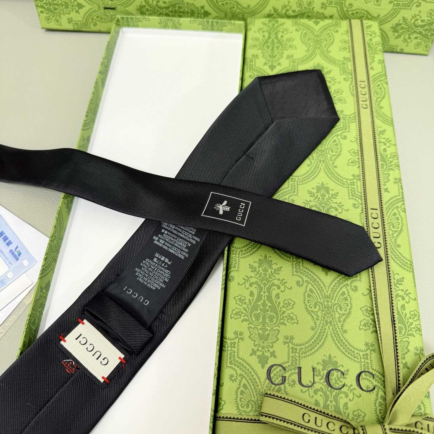 Gucci Silk Jacquard Tie - DopestKickz