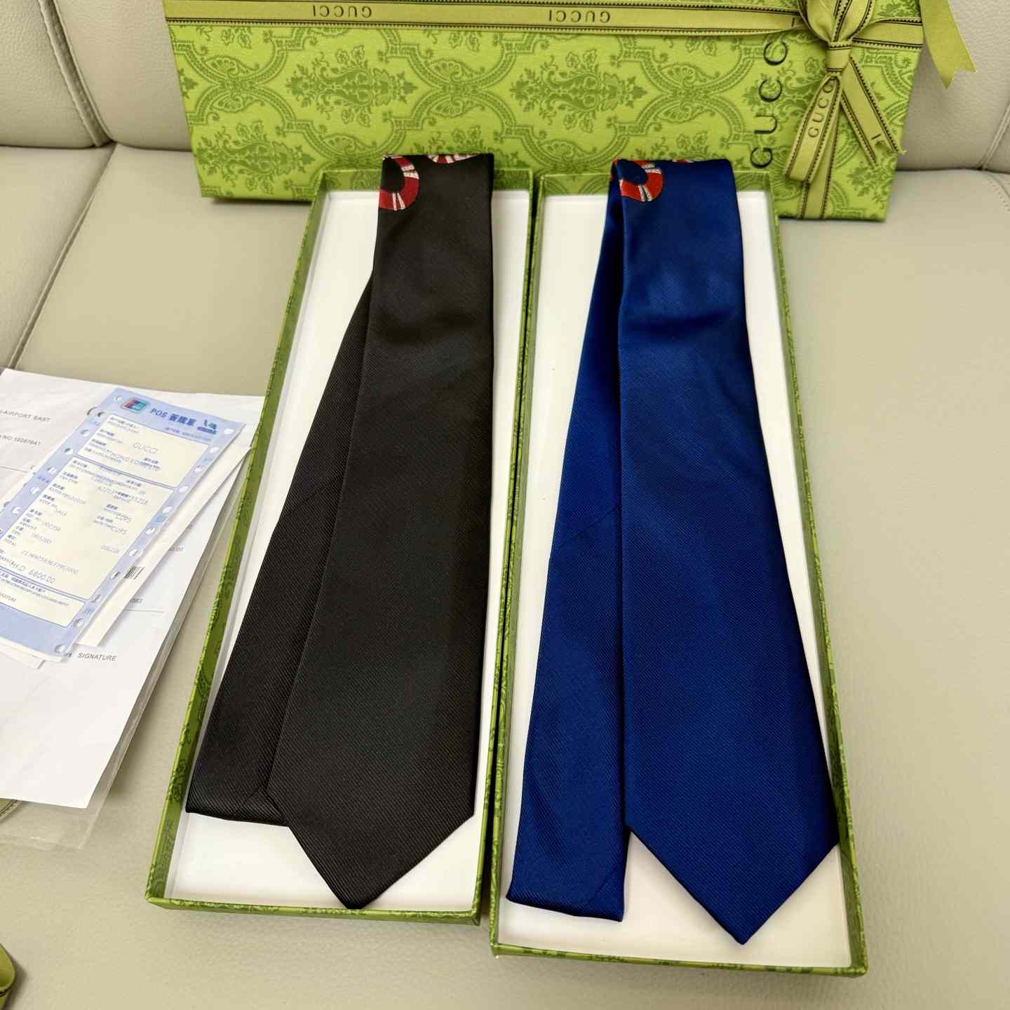 Gucci Silk Jacquard Tie - DopestKickz