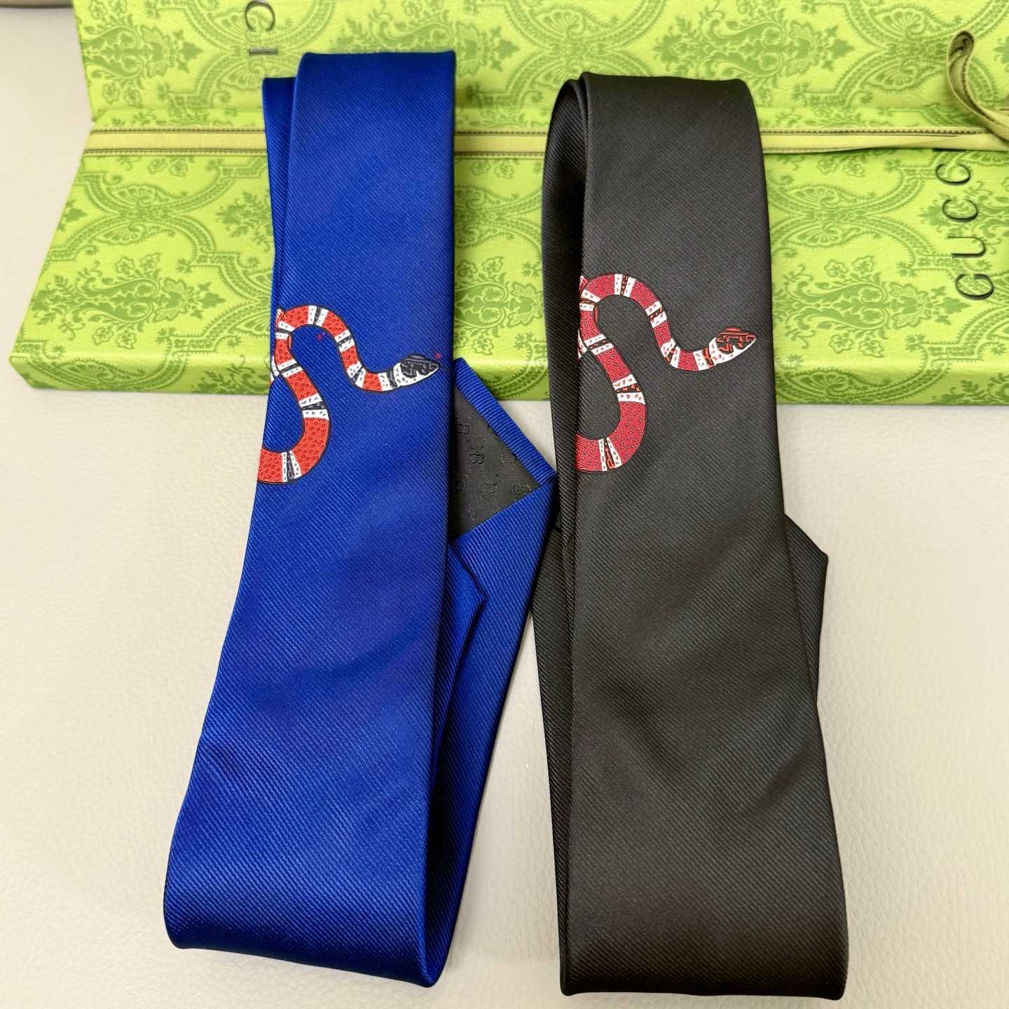 Gucci Silk Jacquard Tie - DopestKickz