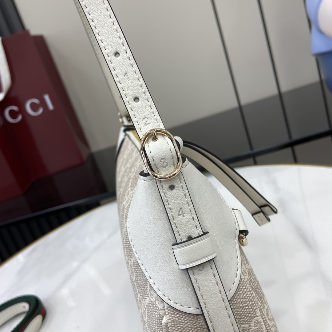 Gucci GG Emblem Small Shoulder Bag - DopestKickz