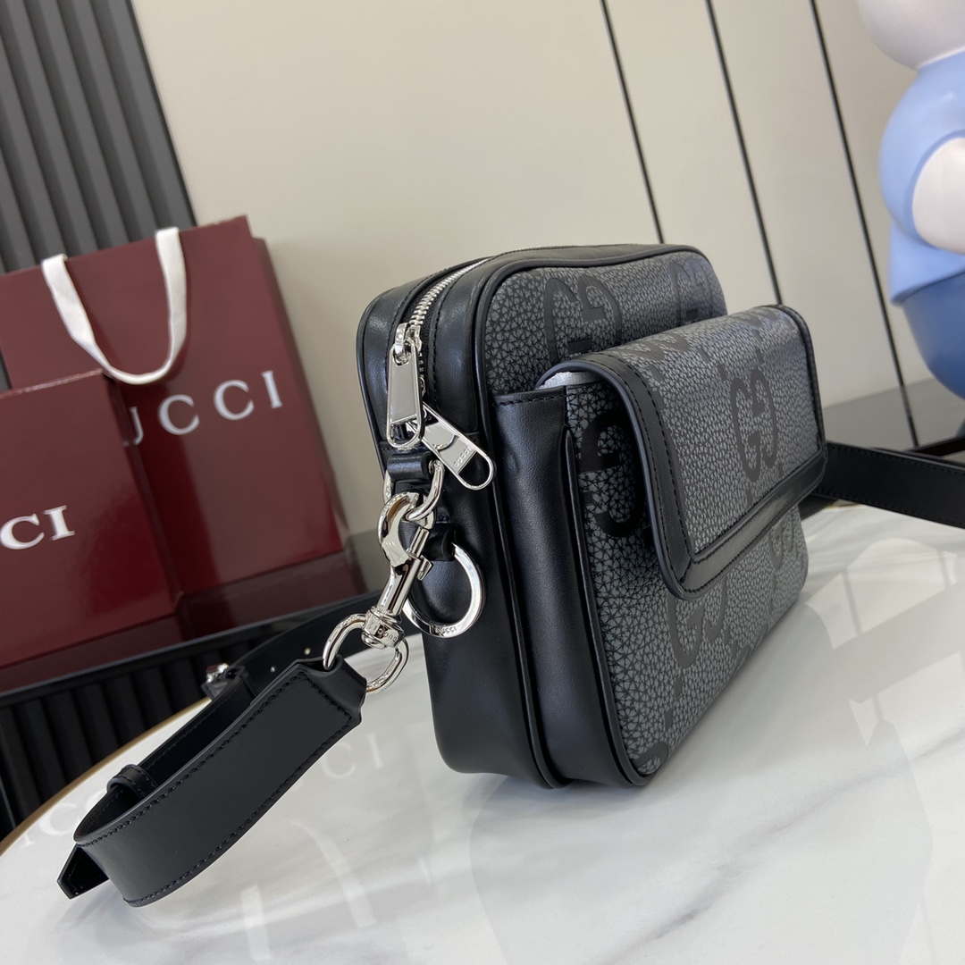 Gucci Small Jumbo GG Crossbody Bag - DopestKickz