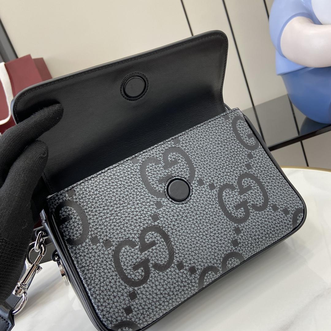 Gucci Small Jumbo GG Crossbody Bag - DopestKickz