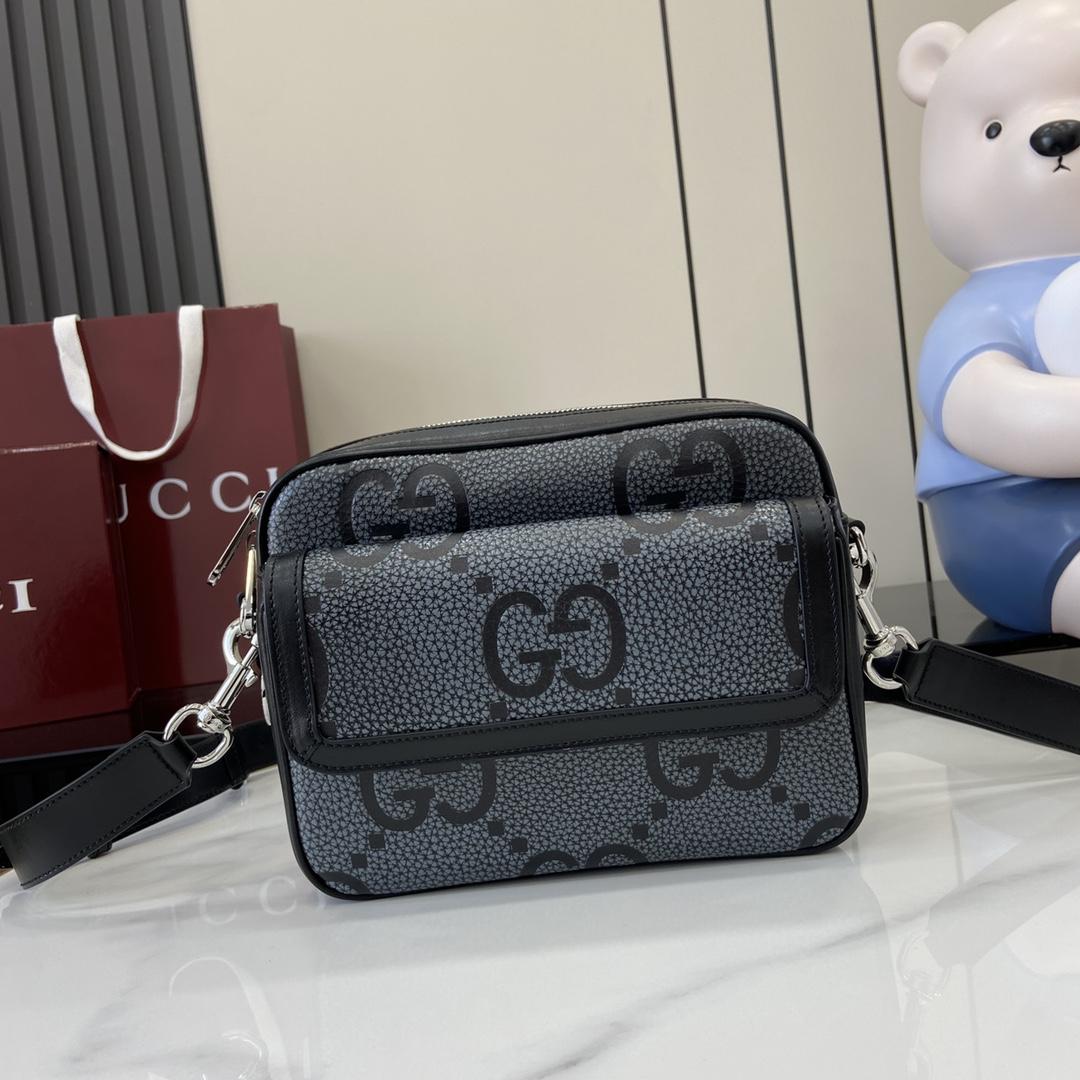 Gucci Small Jumbo GG Crossbody Bag - DopestKickz