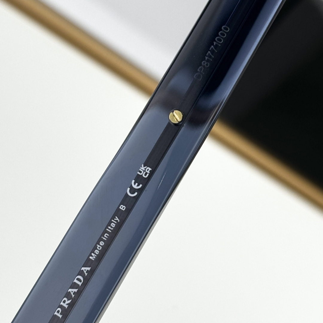 Prada Sunglasses With Iconic Metal Plaque   SPR A16SF - DopestKickz