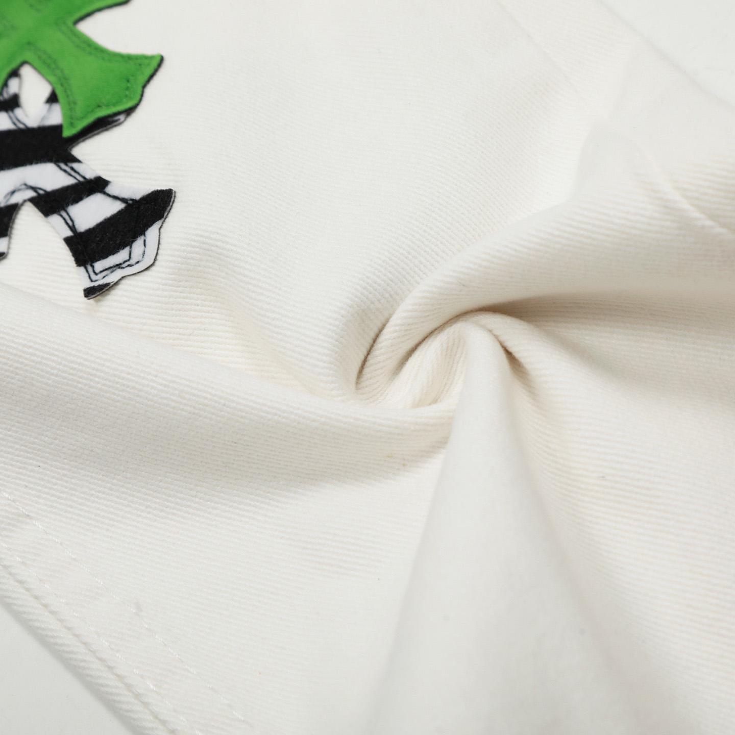 Chrome Hearts Cross Patch Jeans - DopestKickz